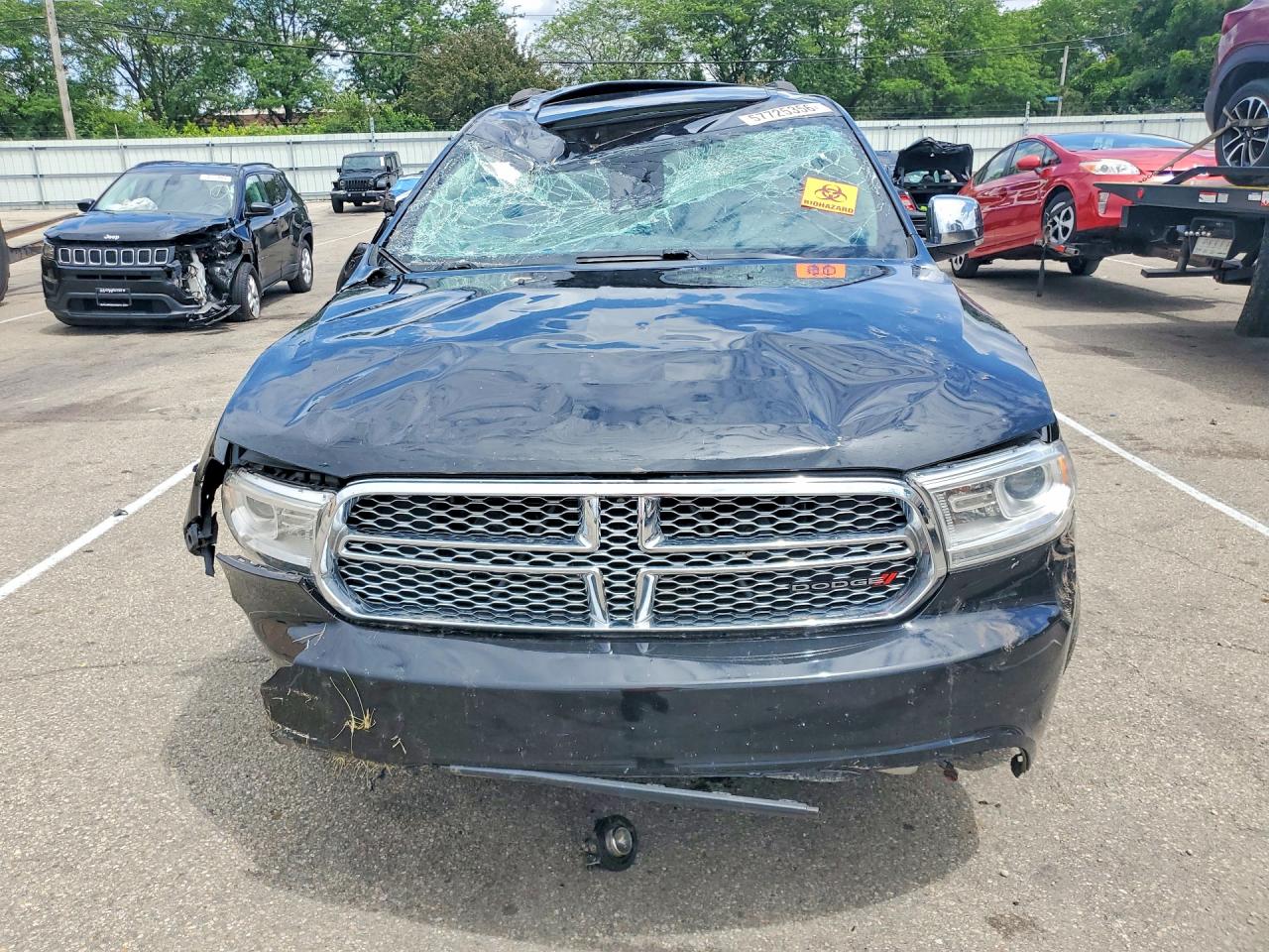 2014 Dodge Durango Citadel Black vin: 1C4SDJET3EC520575