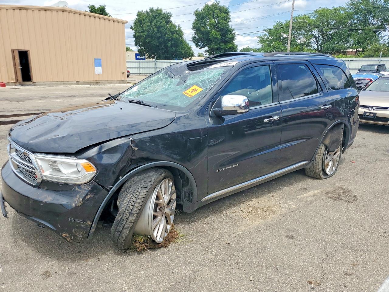 2014 Dodge Durango Citadel Black vin: 1C4SDJET3EC520575