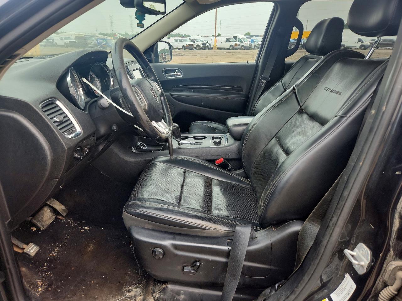 2013 Dodge Durango Citadel Black vin: 1C4SDJET4DC562896