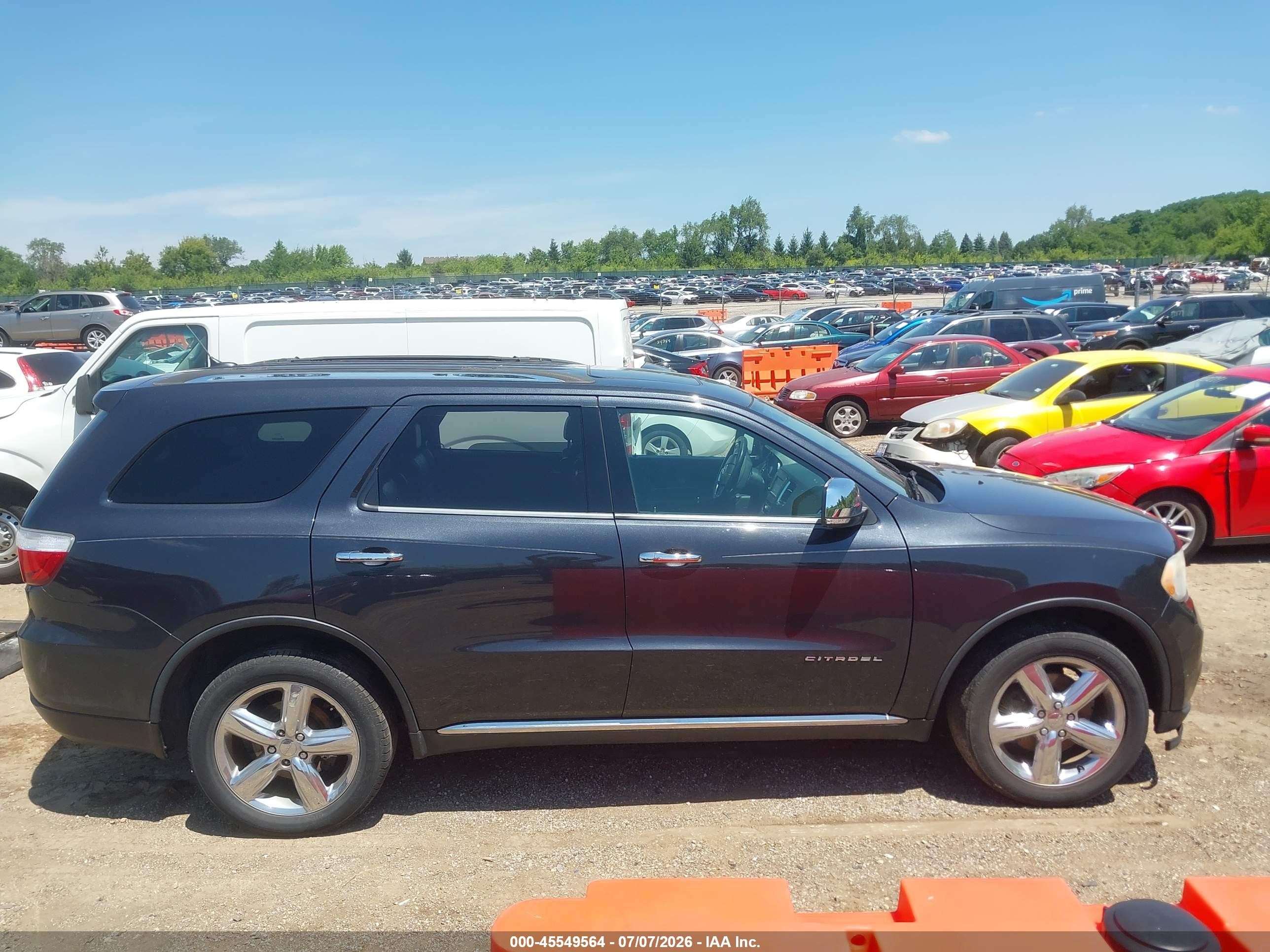 2013 Dodge Durango Citadel Gray vin: 1C4SDJET4DC698591