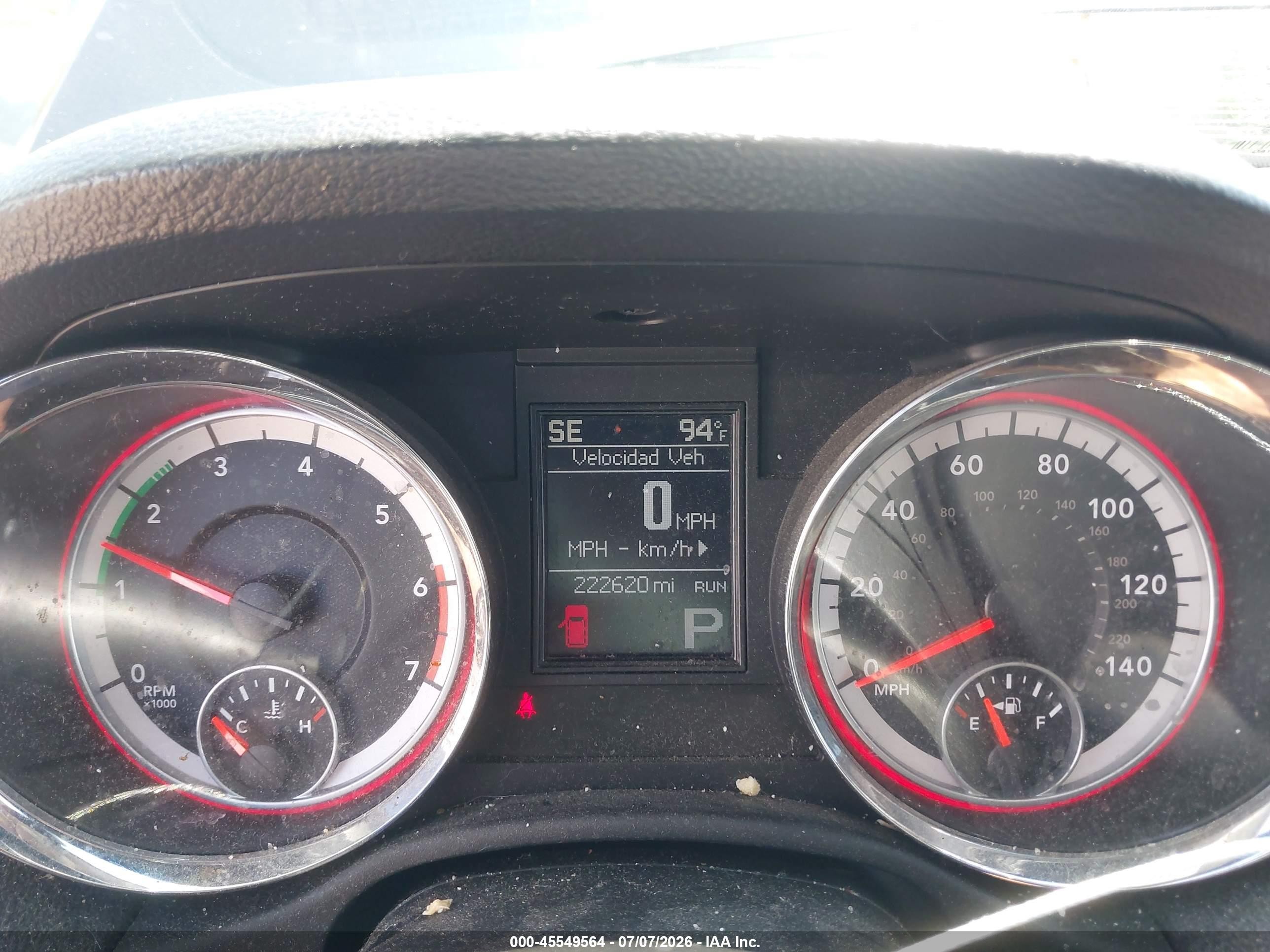 2013 Dodge Durango Citadel Gray vin: 1C4SDJET4DC698591