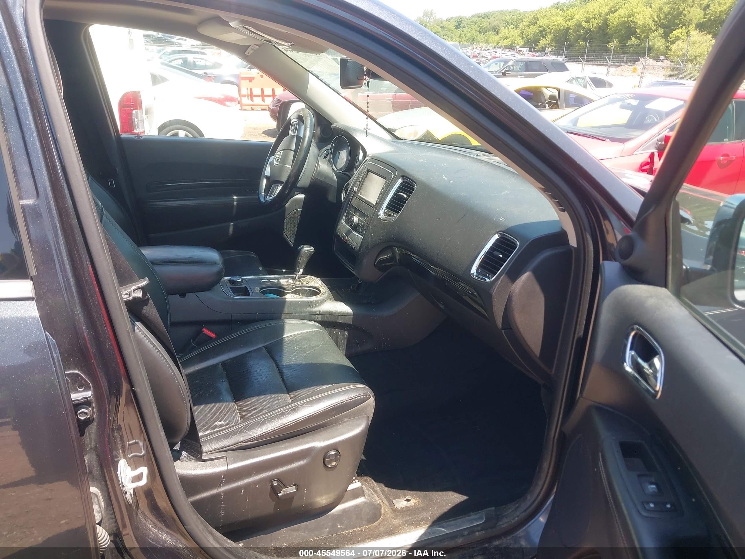 2013 Dodge Durango Citadel Gray vin: 1C4SDJET4DC698591
