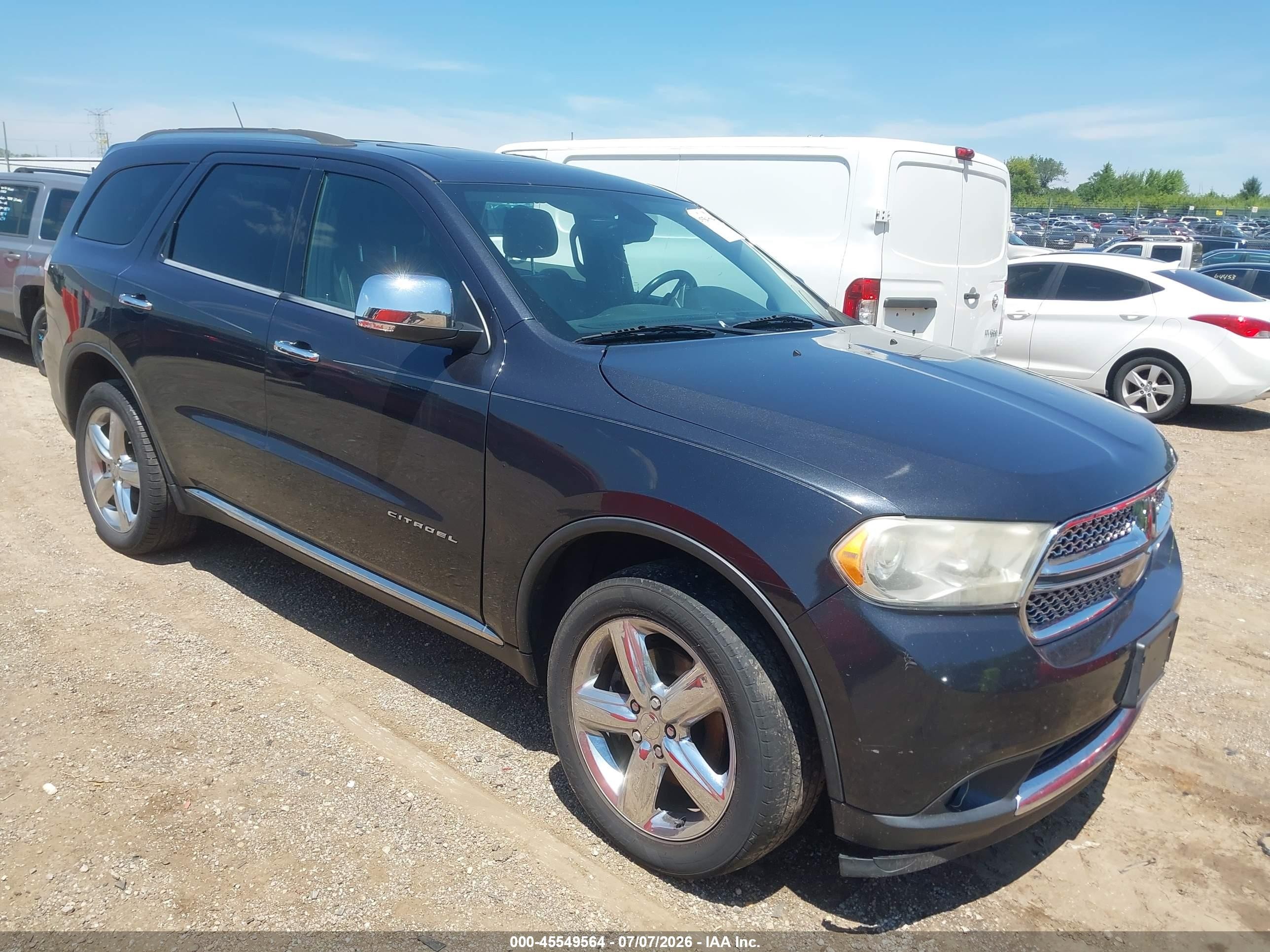 2013 Dodge Durango Citadel Gray vin: 1C4SDJET4DC698591