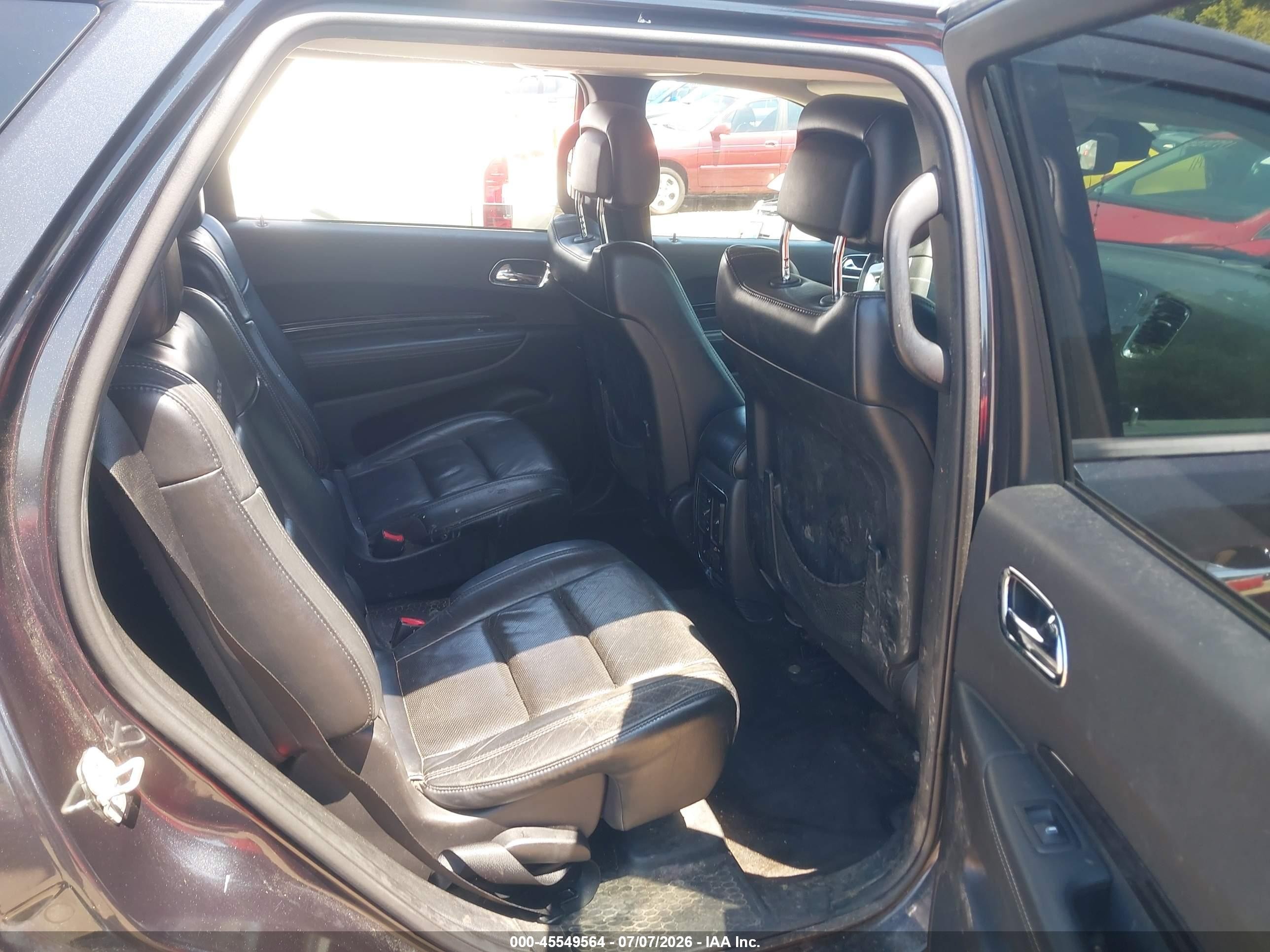 2013 Dodge Durango Citadel Gray vin: 1C4SDJET4DC698591