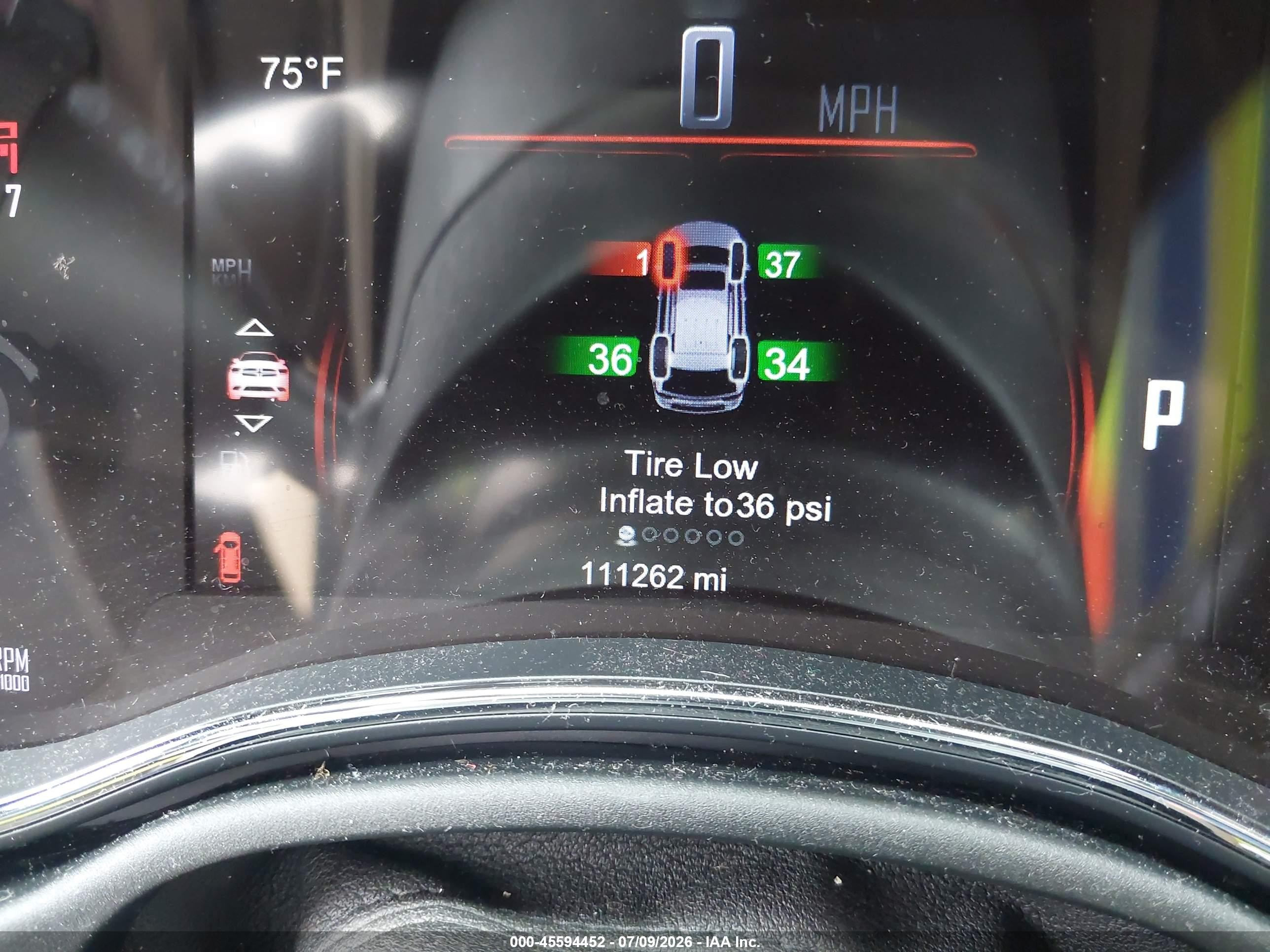 2014 Dodge Durango Citadel White vin: 1C4SDJET4EC391097