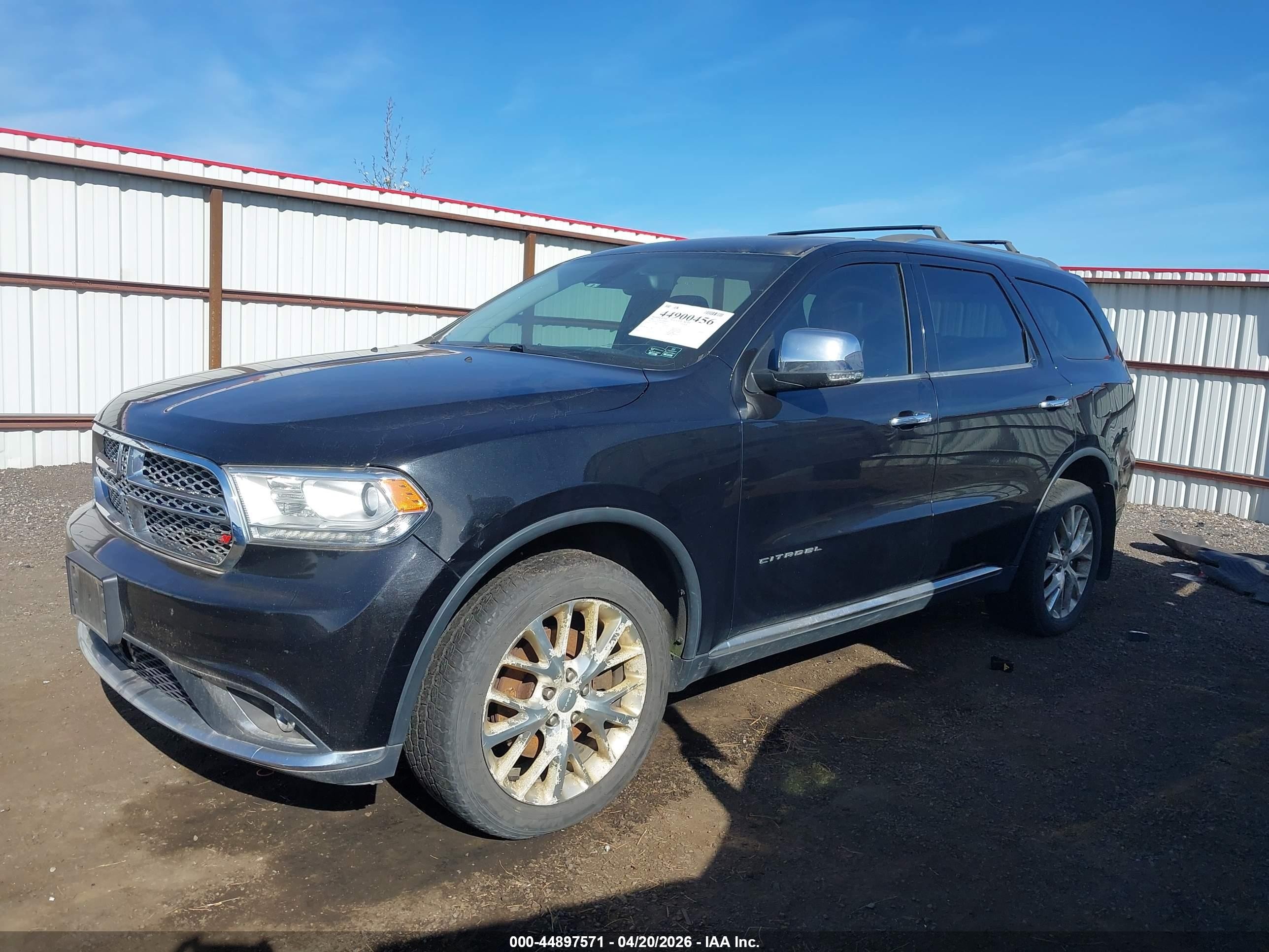 2014 Dodge Durango Citadel Black vin: 1C4SDJET4EC552452