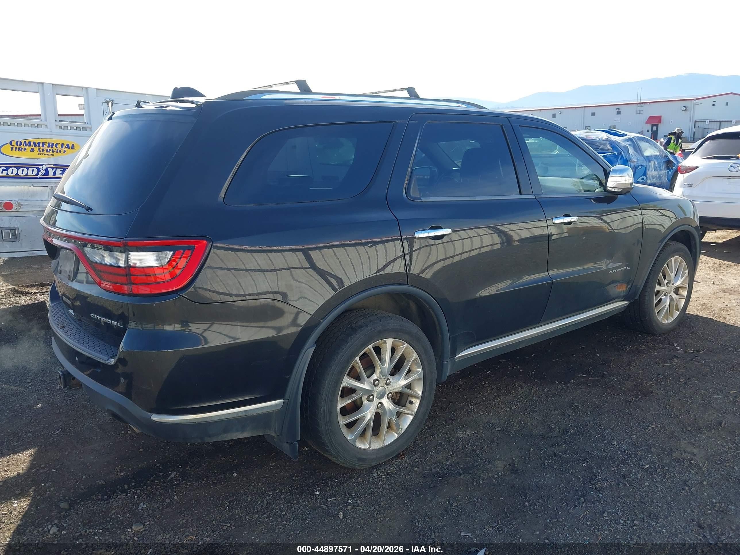 2014 Dodge Durango Citadel Black vin: 1C4SDJET4EC552452
