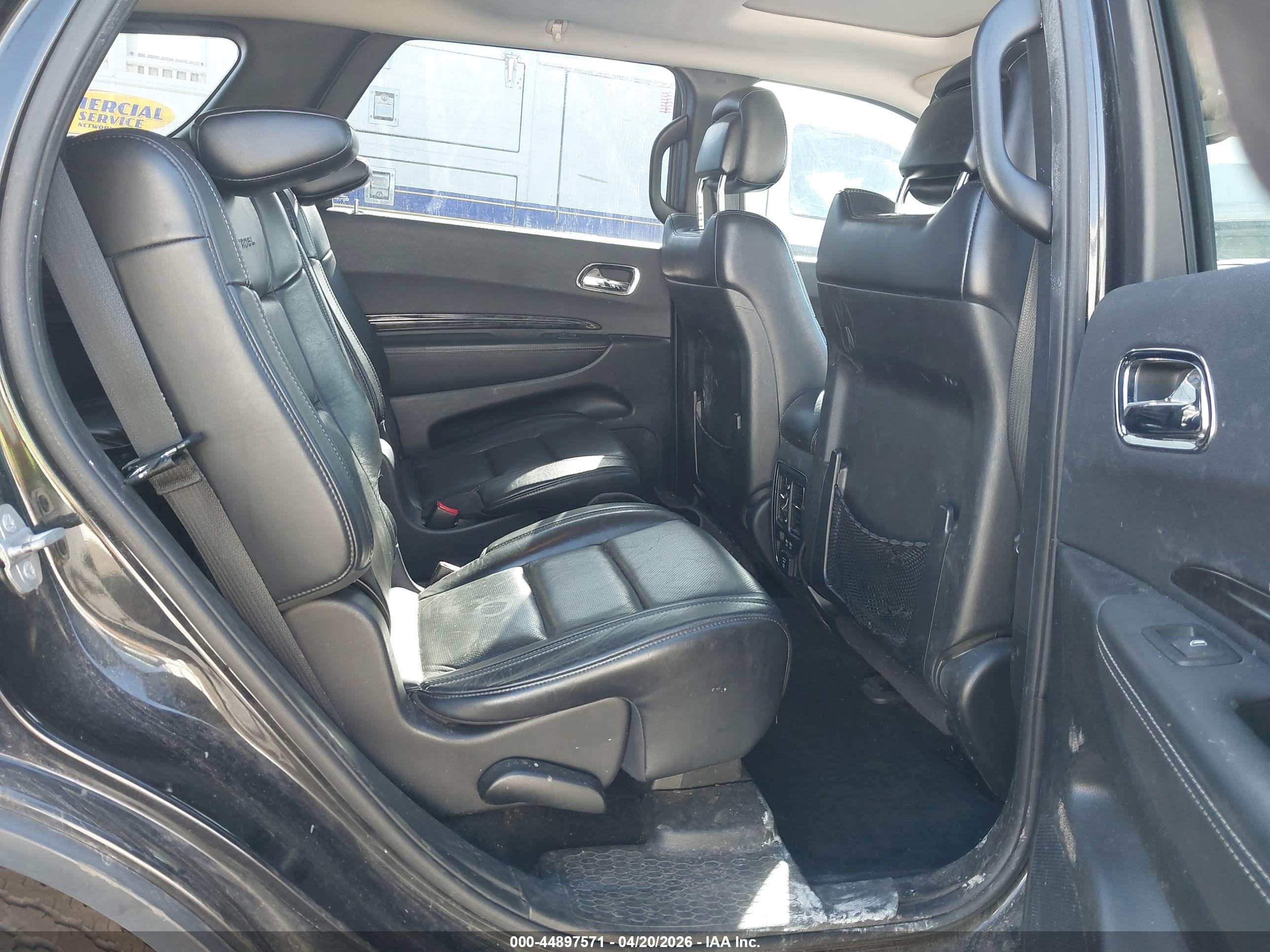 2014 Dodge Durango Citadel Black vin: 1C4SDJET4EC552452