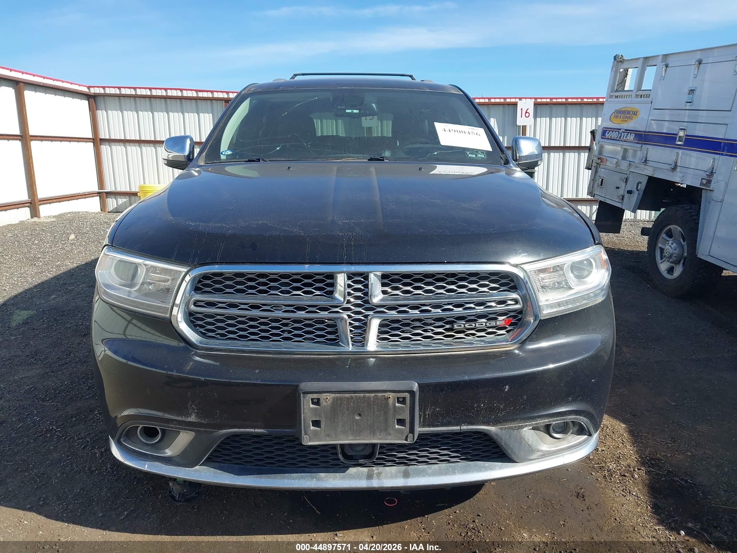 2014 Dodge Durango Citadel Black vin: 1C4SDJET4EC552452