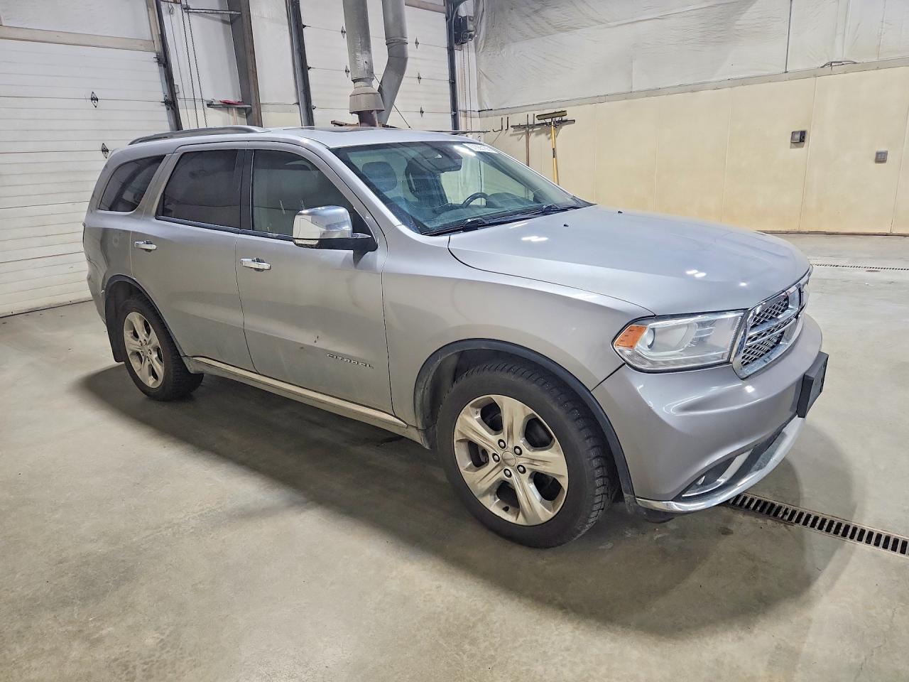 2014 Dodge Durango Citadel Silver vin: 1C4SDJET5EC524689