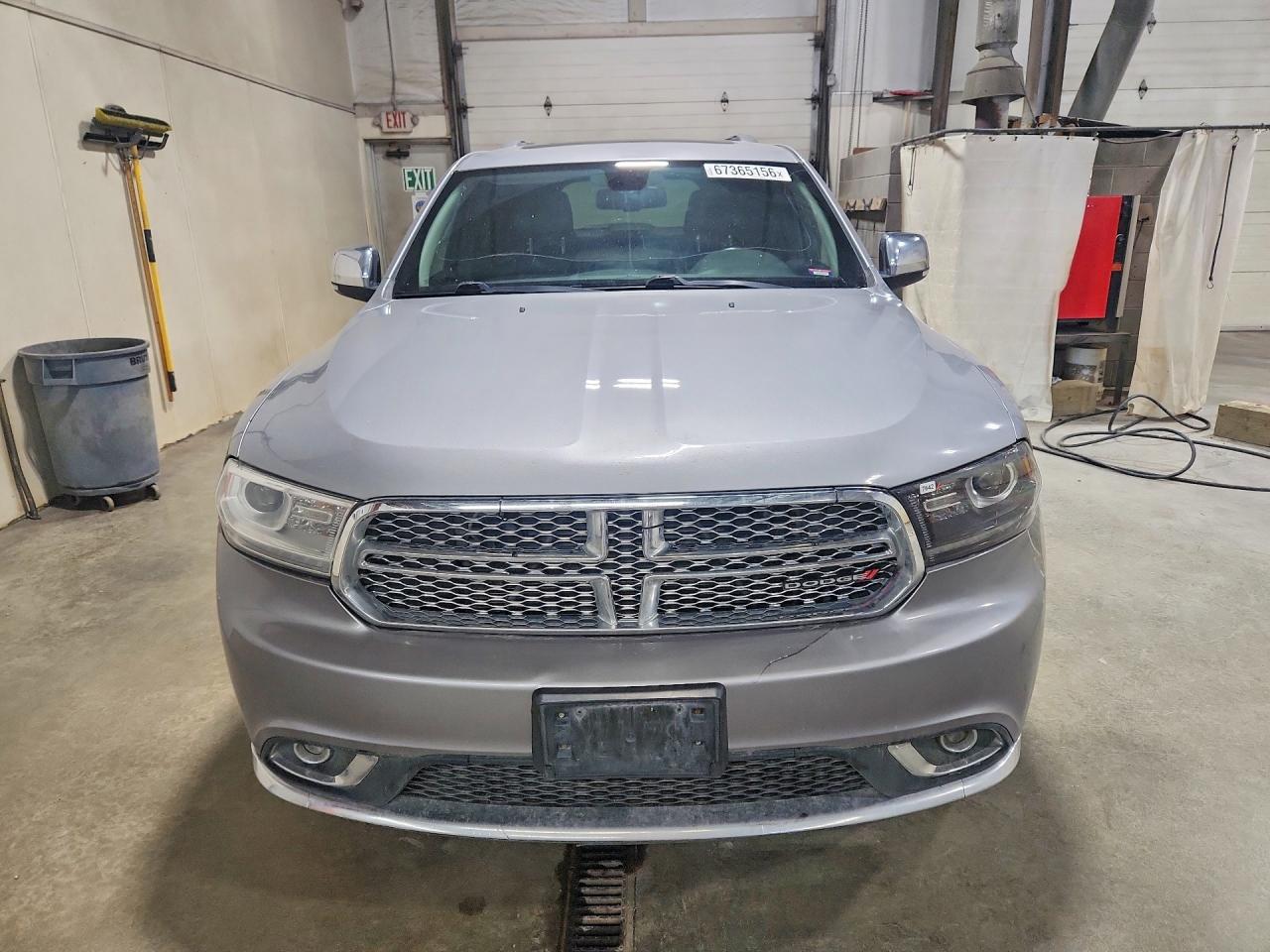 2014 Dodge Durango Citadel Silver vin: 1C4SDJET5EC524689