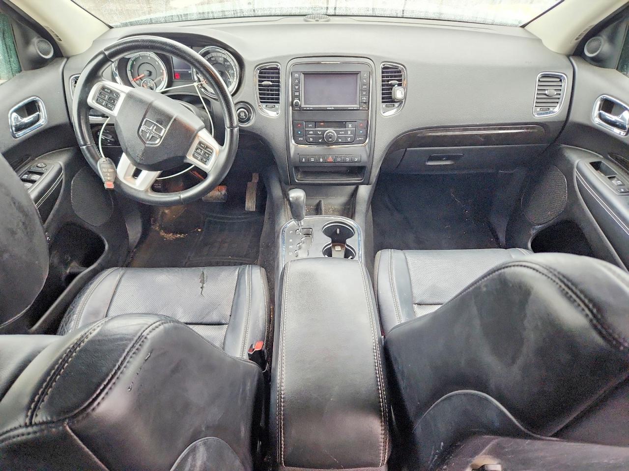 2012 Dodge Durango Citadel Silver vin: 1C4SDJET6CC300974