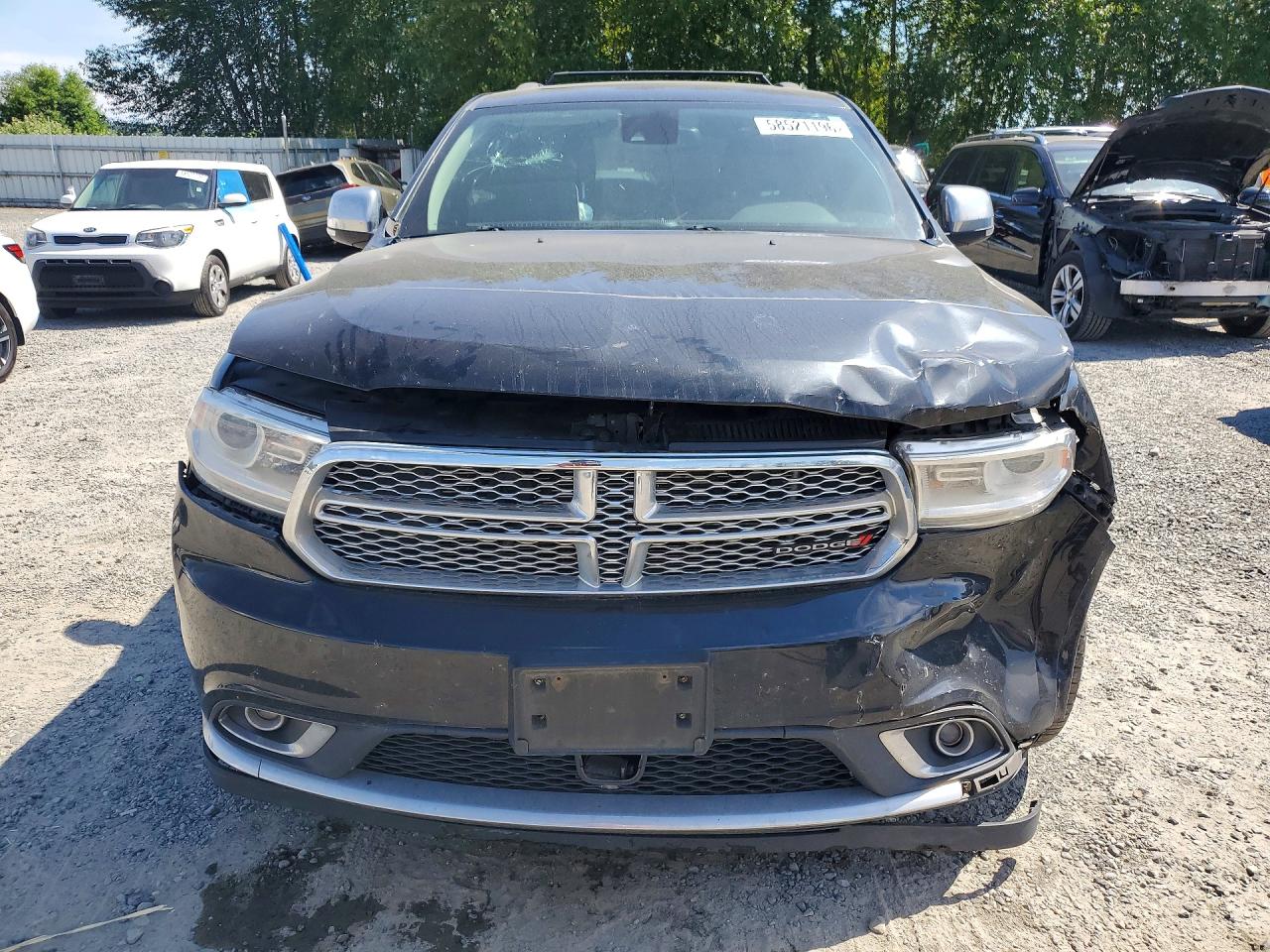 2014 Dodge Durango Citadel Black vin: 1C4SDJET6EC332875