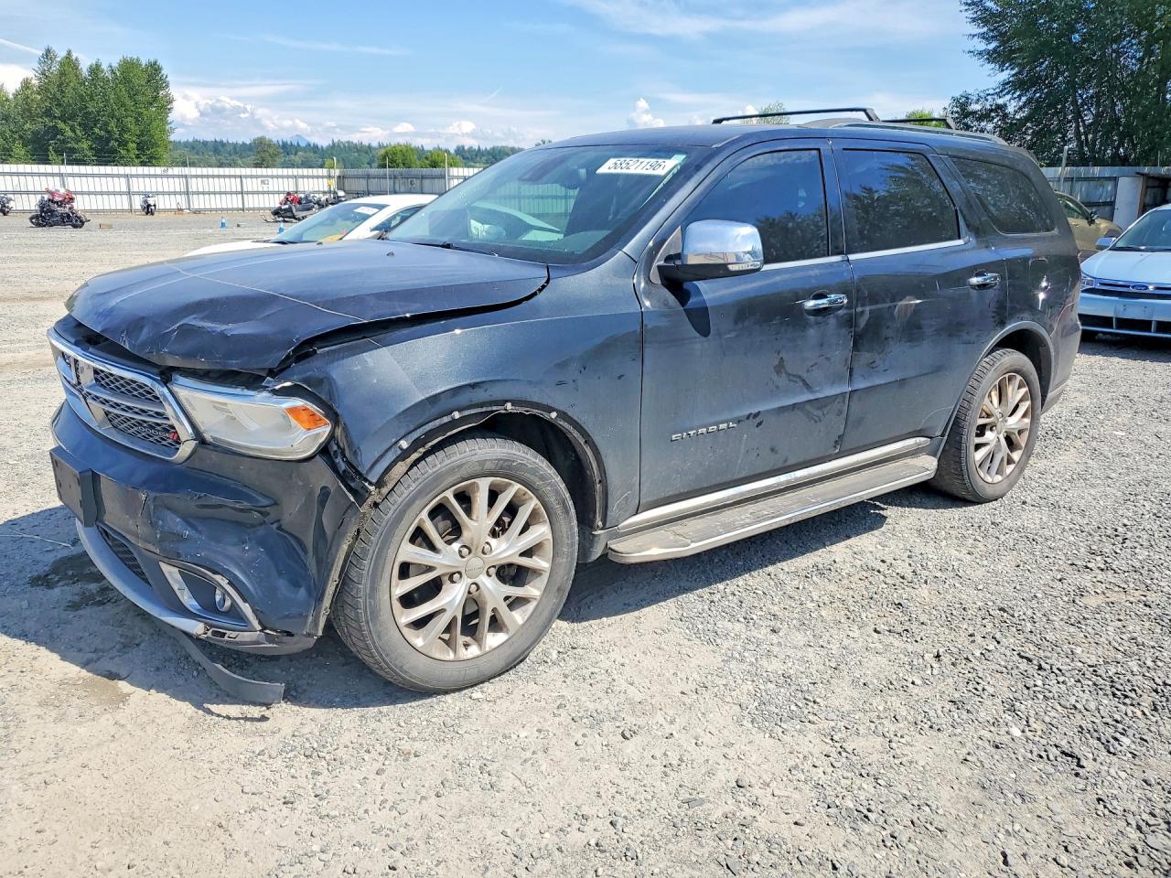 2014 Dodge Durango Citadel Black vin: 1C4SDJET6EC332875