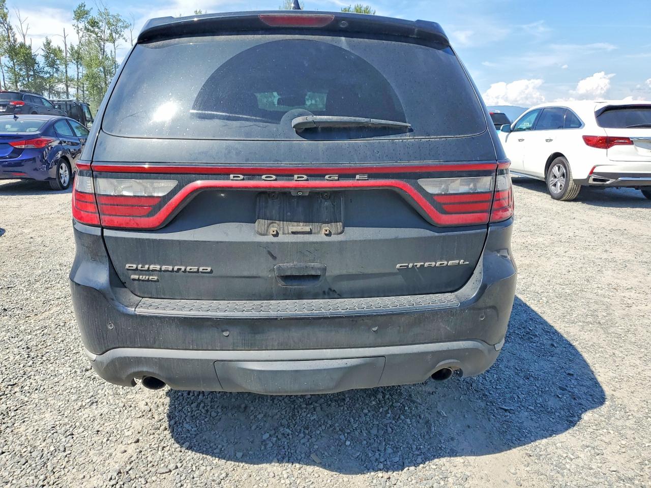 2014 Dodge Durango Citadel Black vin: 1C4SDJET6EC332875