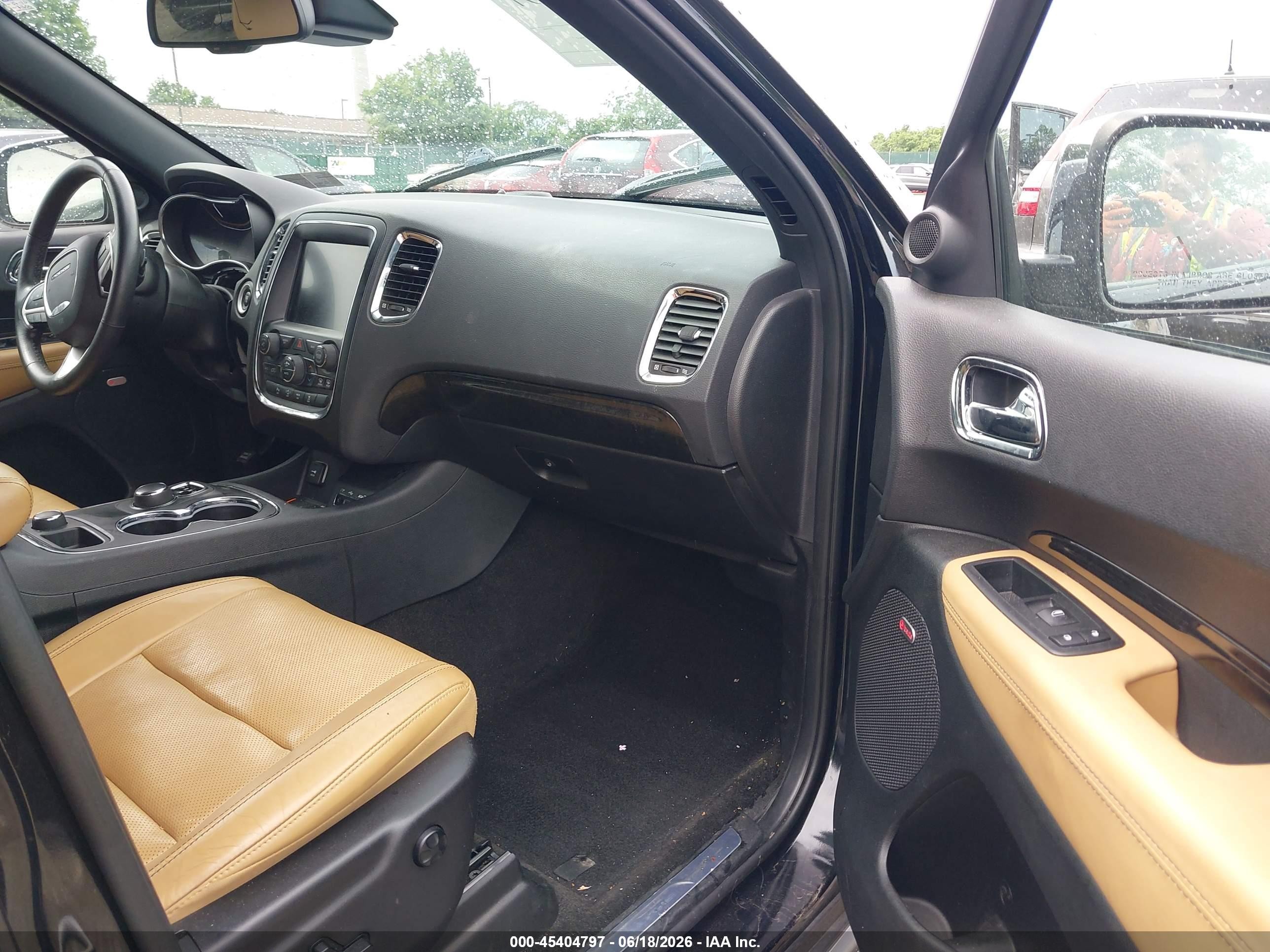2015 Dodge Durango Citadel Black vin: 1C4SDJET6FC127994