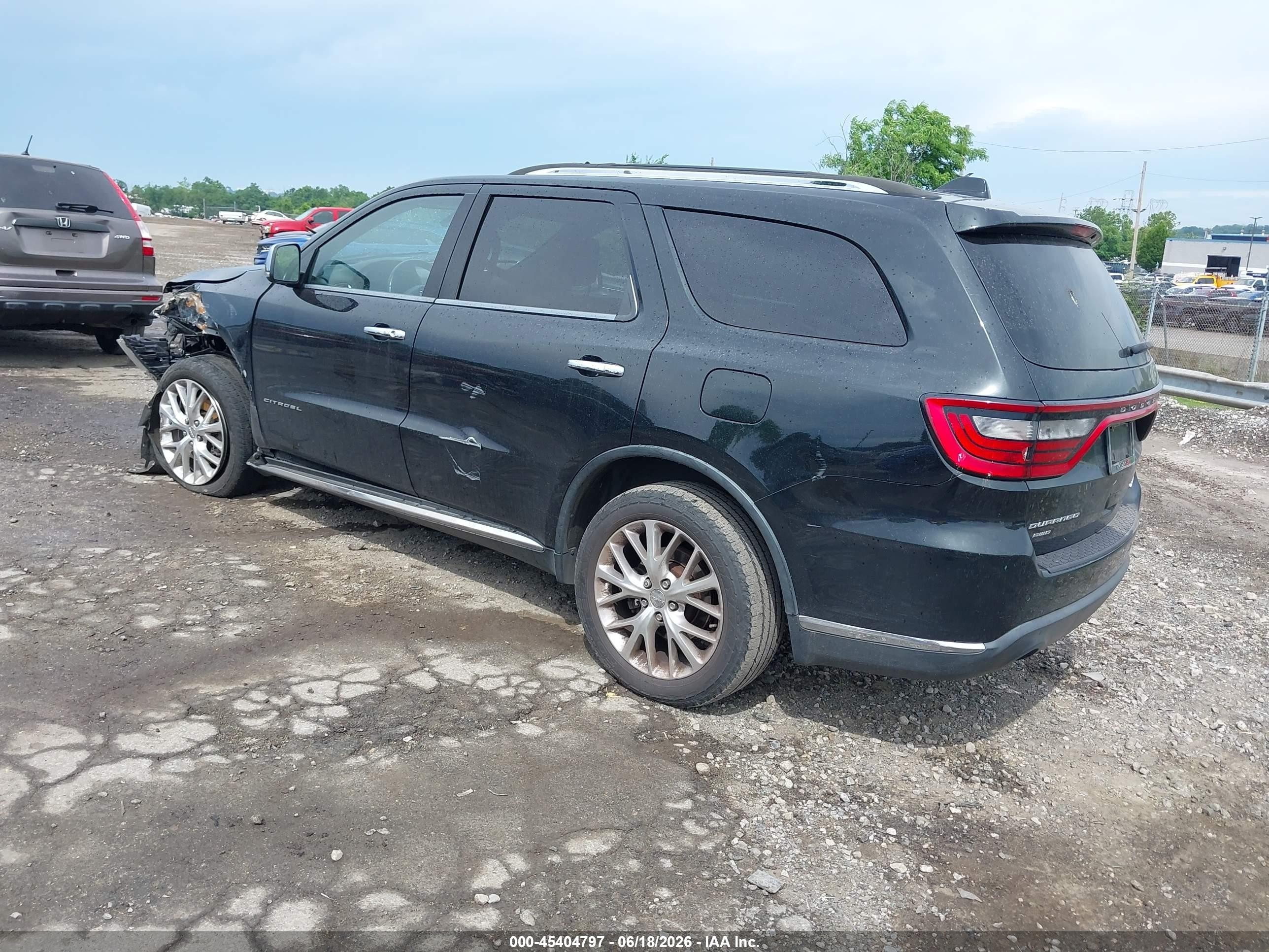 2015 Dodge Durango Citadel Black vin: 1C4SDJET6FC127994
