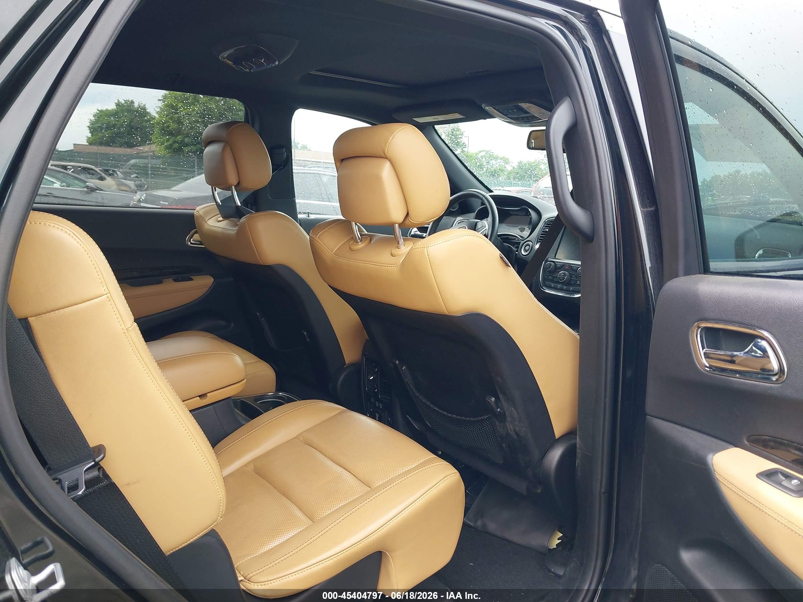 2015 Dodge Durango Citadel Black vin: 1C4SDJET6FC127994