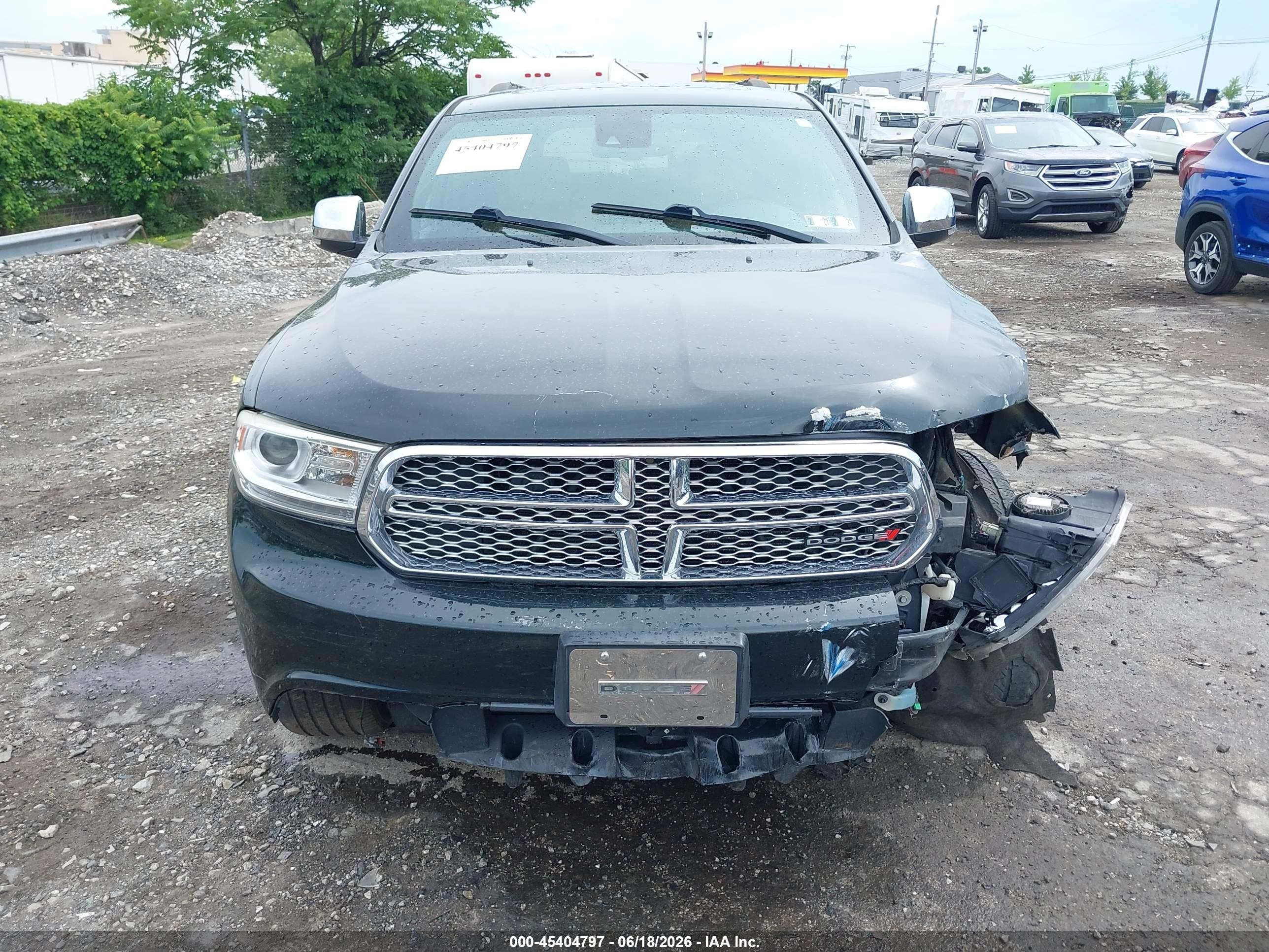 2015 Dodge Durango Citadel Black vin: 1C4SDJET6FC127994