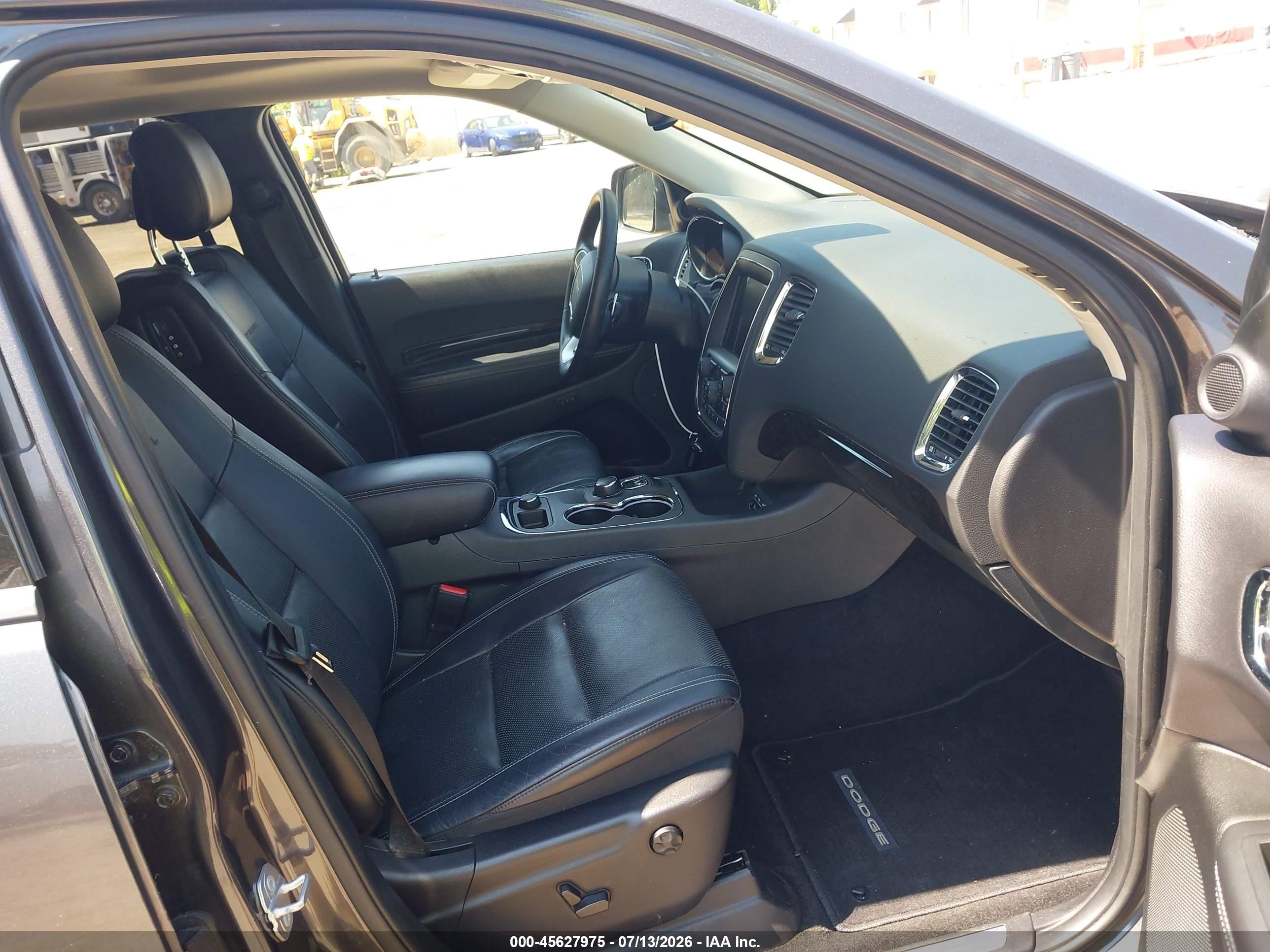 2015 Dodge Durango Citadel Gray vin: 1C4SDJET6FC128398