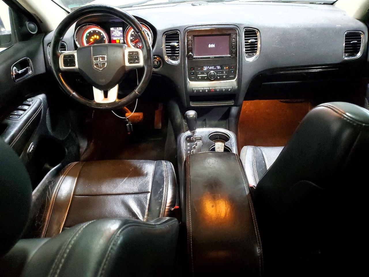 2012 Dodge Durango Citadel Black vin: 1C4SDJET7CC205128