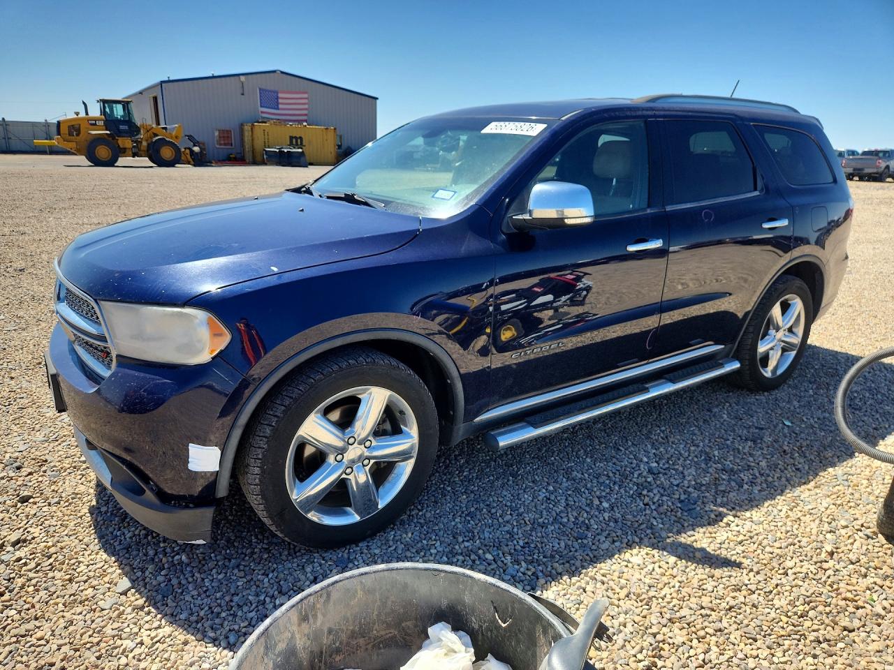 2013 Dodge Durango Citadel Blue vin: 1C4SDJET7DC557062