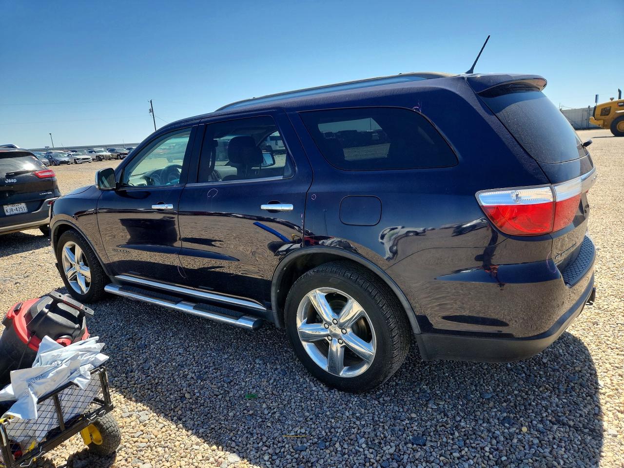 2013 Dodge Durango Citadel Синий vin: 1C4SDJET7DC557062
