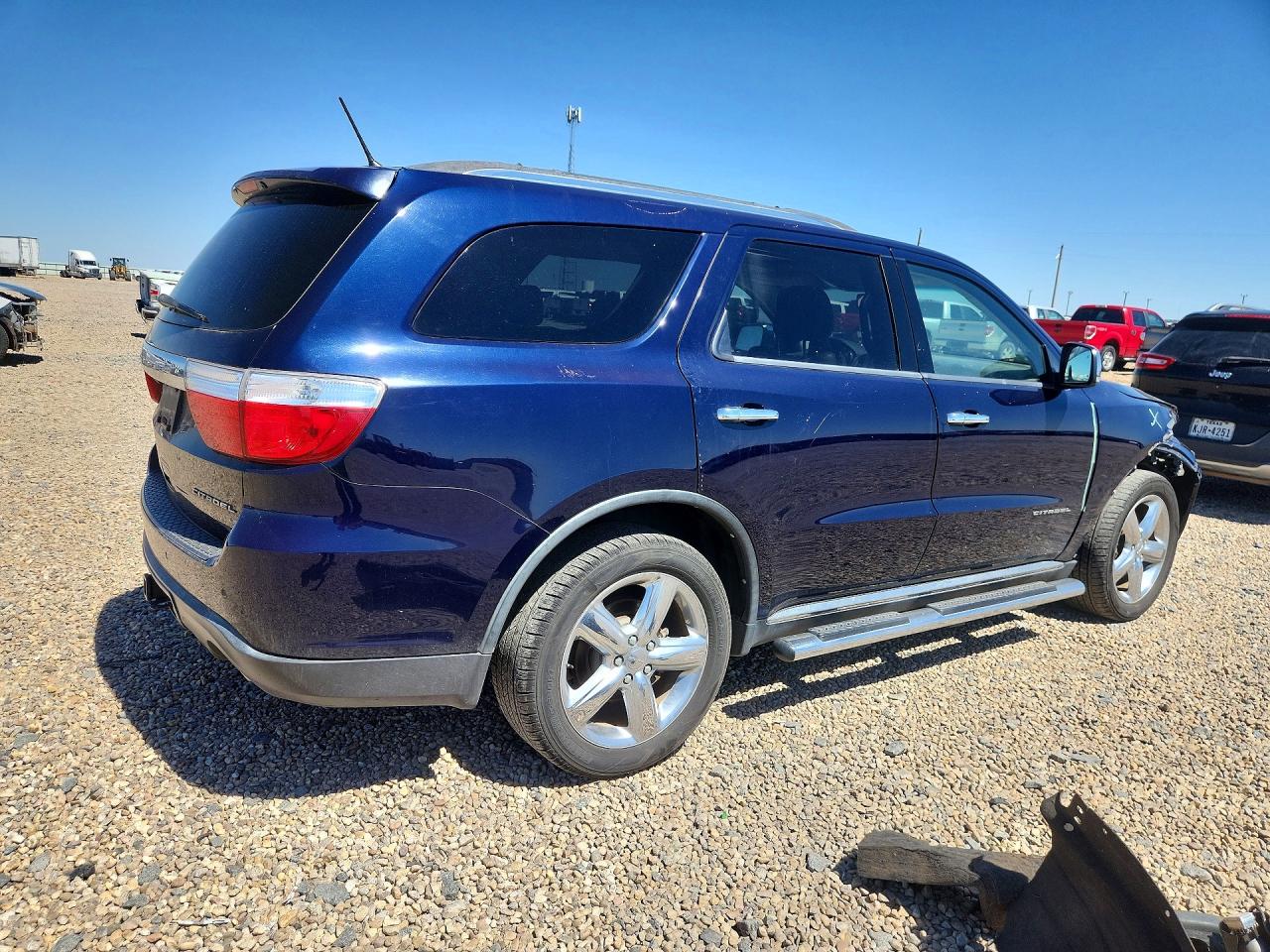 2013 Dodge Durango Citadel Синий vin: 1C4SDJET7DC557062