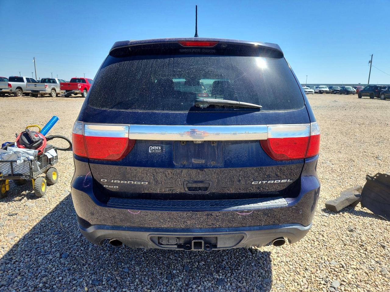 2013 Dodge Durango Citadel Синий vin: 1C4SDJET7DC557062