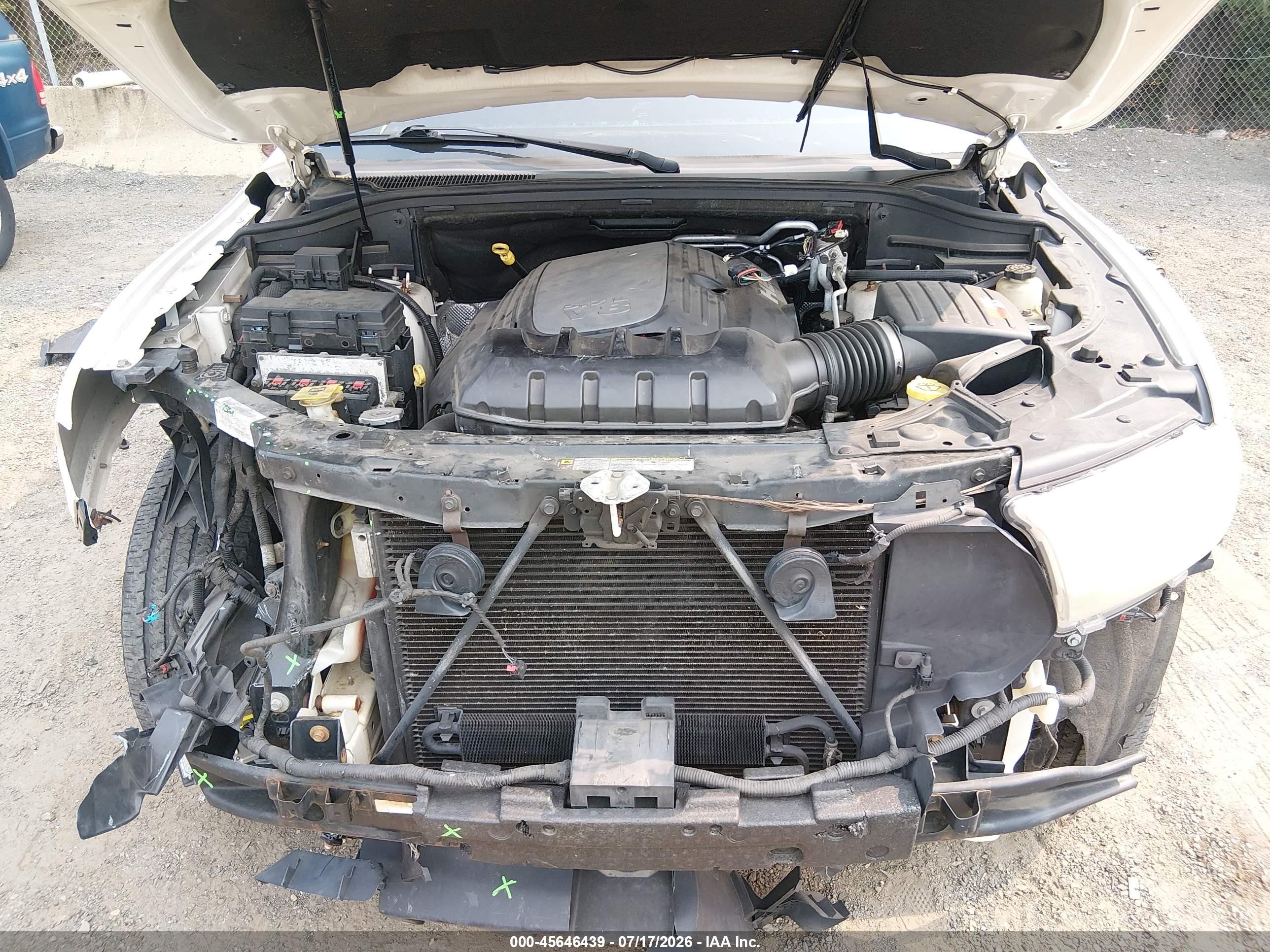 2012 Dodge Durango Citadel White vin: 1C4SDJET8CC144064