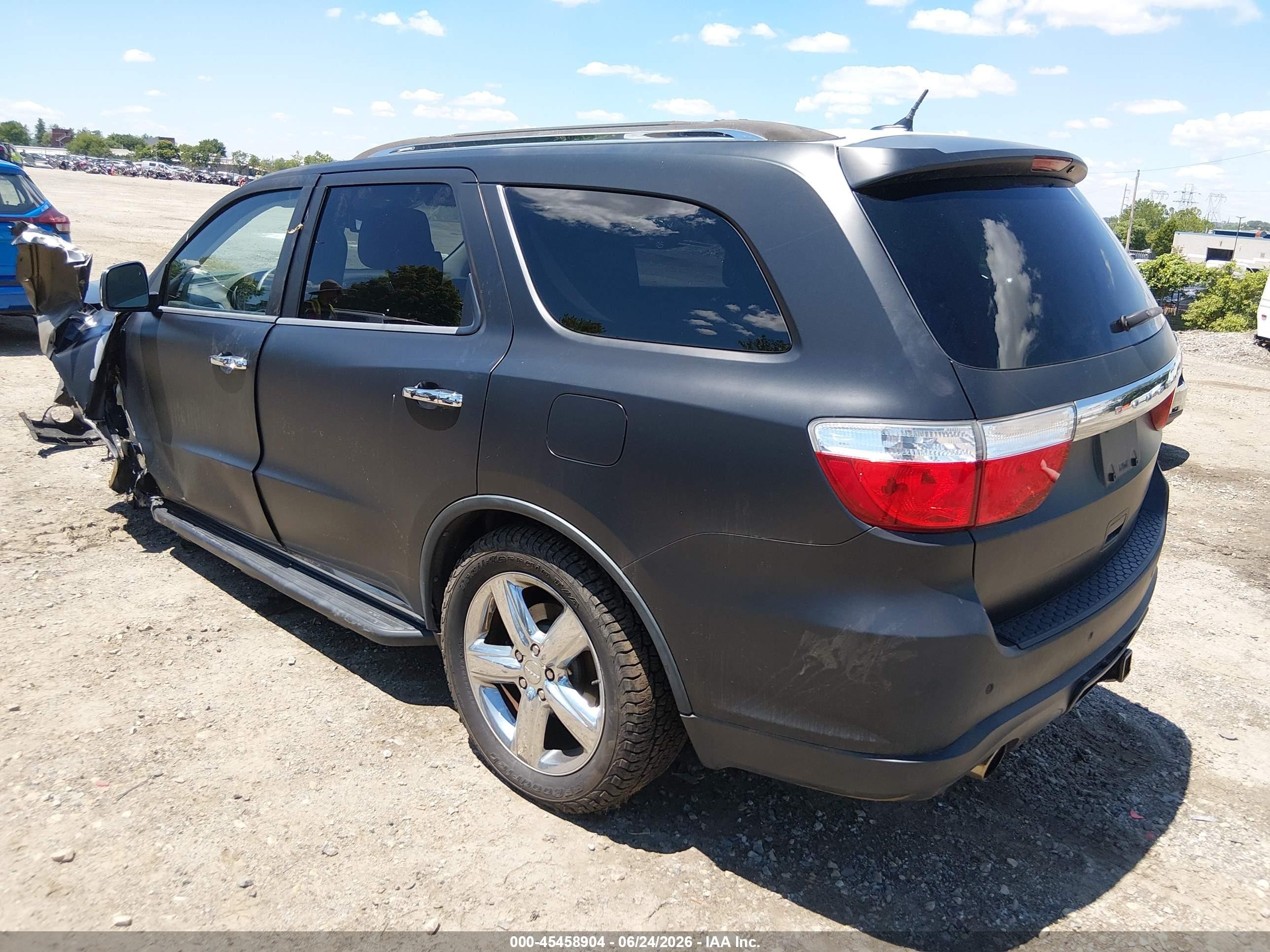 2013 Dodge Durango Citadel Black vin: 1C4SDJET8DC562903