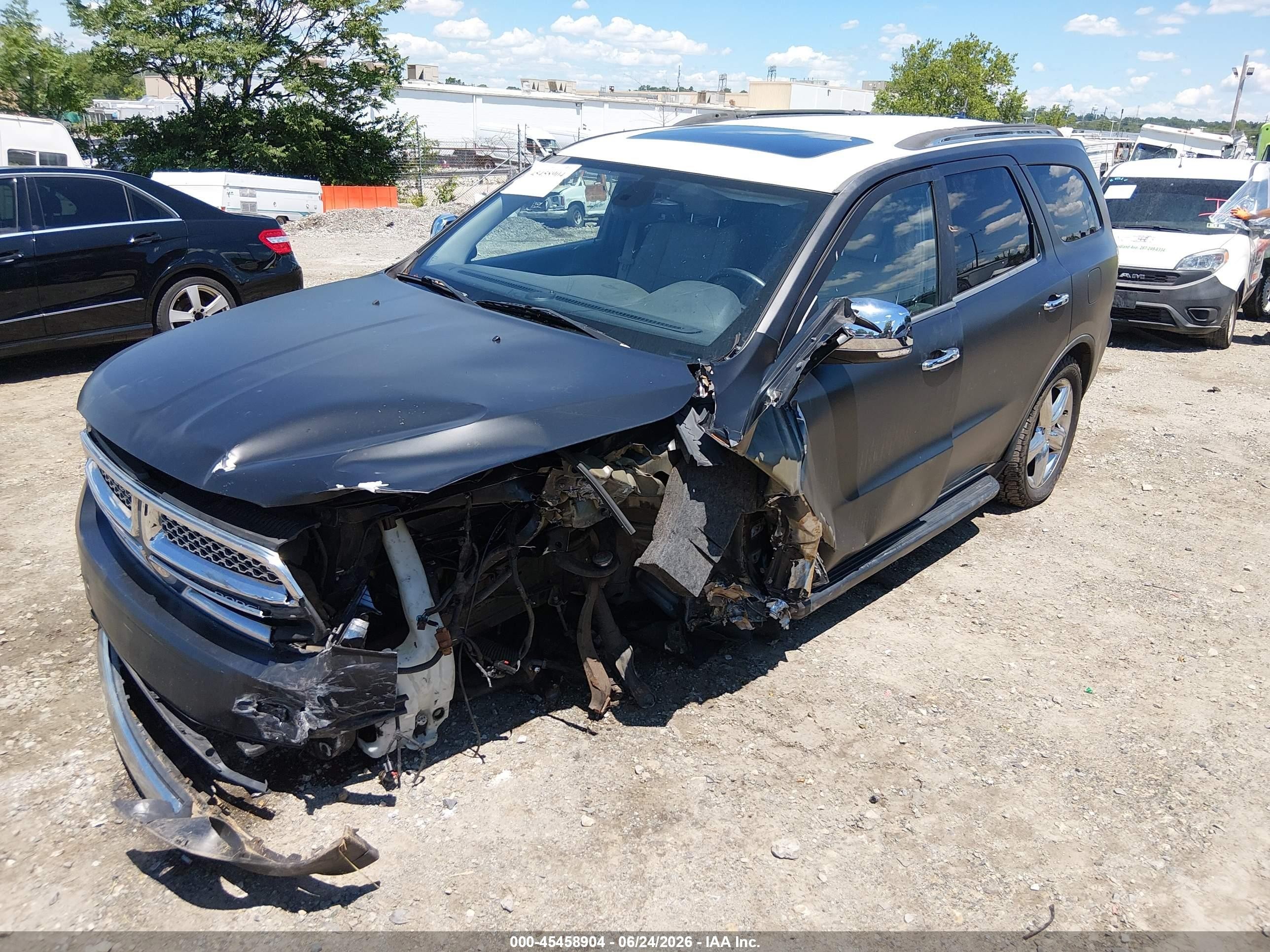 2013 Dodge Durango Citadel Black vin: 1C4SDJET8DC562903