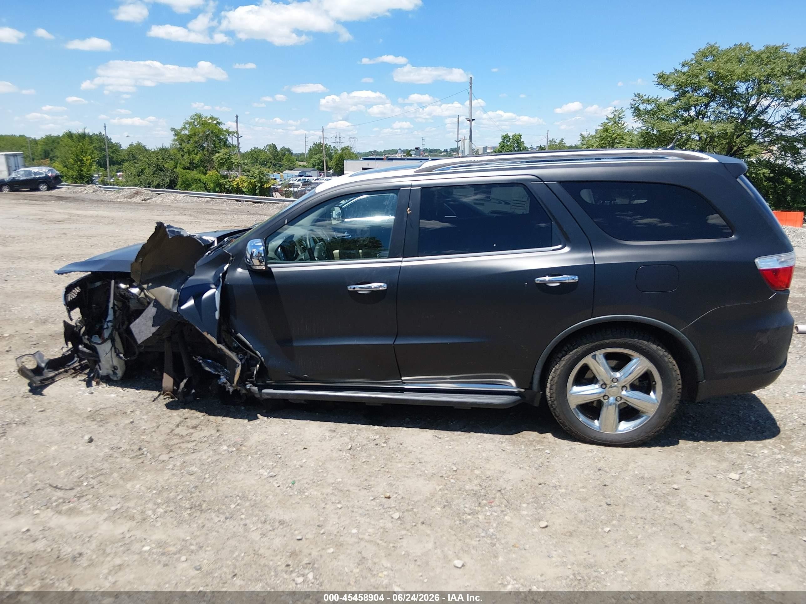 2013 Dodge Durango Citadel Black vin: 1C4SDJET8DC562903