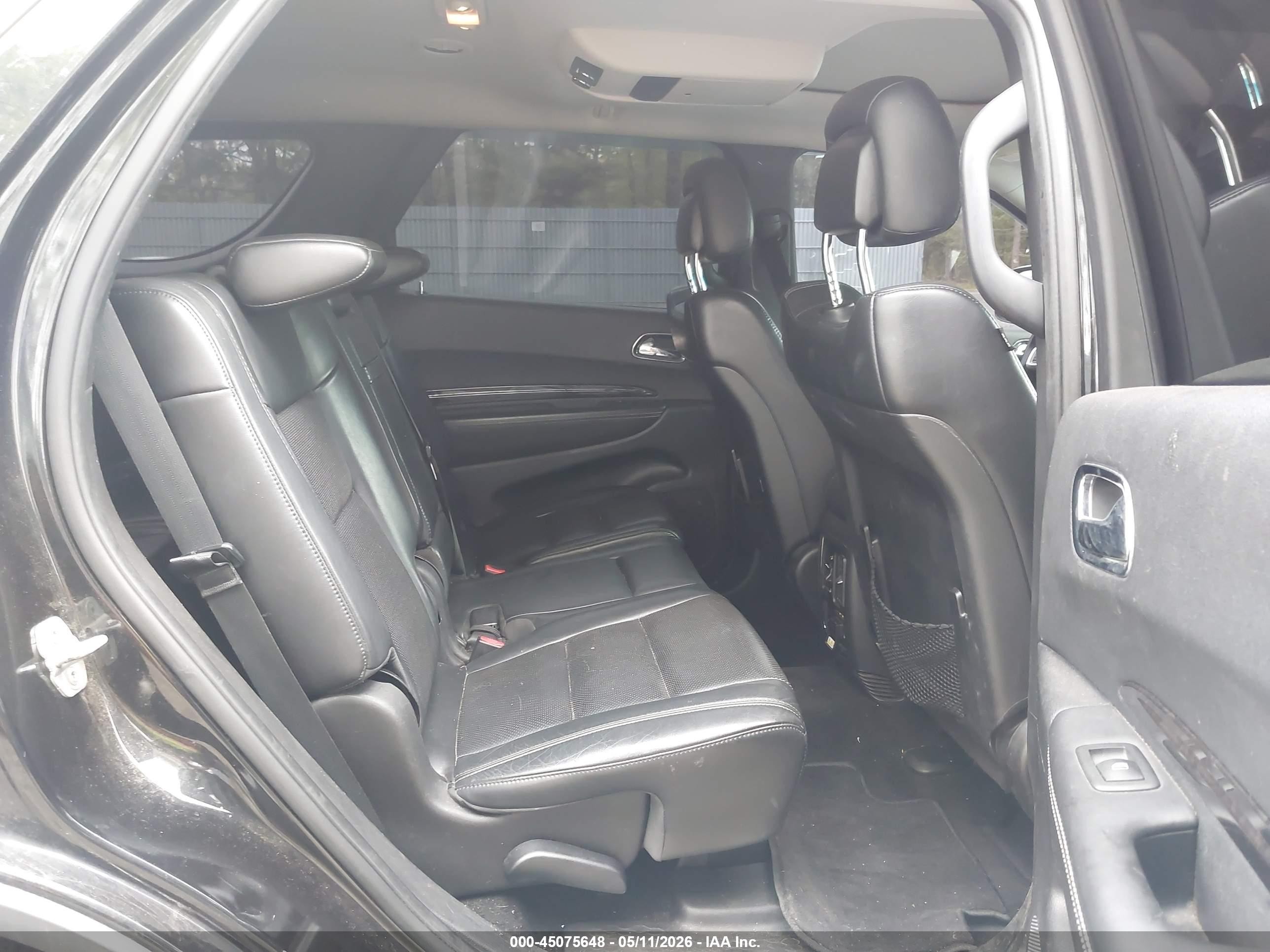 2013 Dodge Durango Citadel Black vin: 1C4SDJET8DC633002