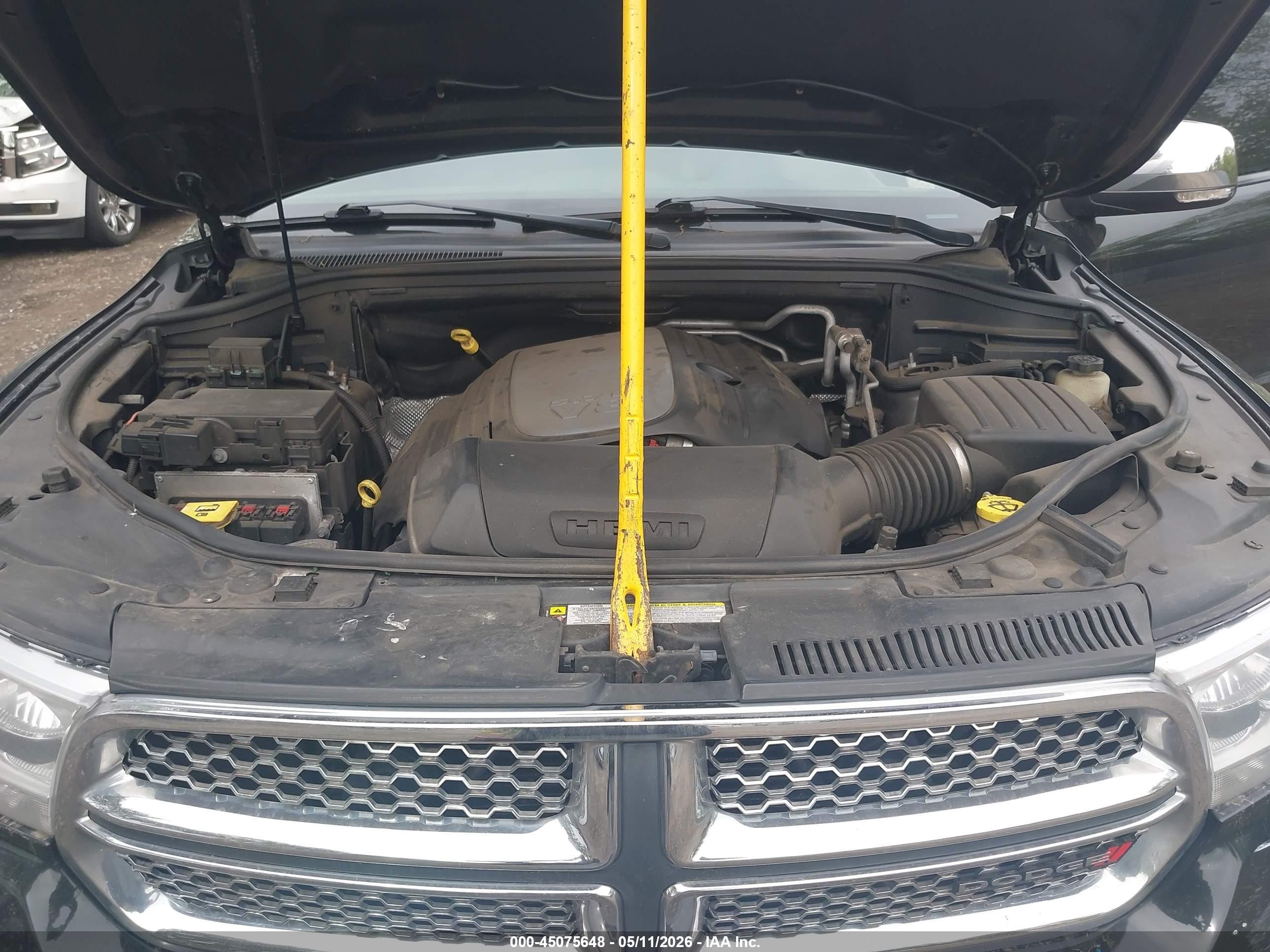 2013 Dodge Durango Citadel Black vin: 1C4SDJET8DC633002