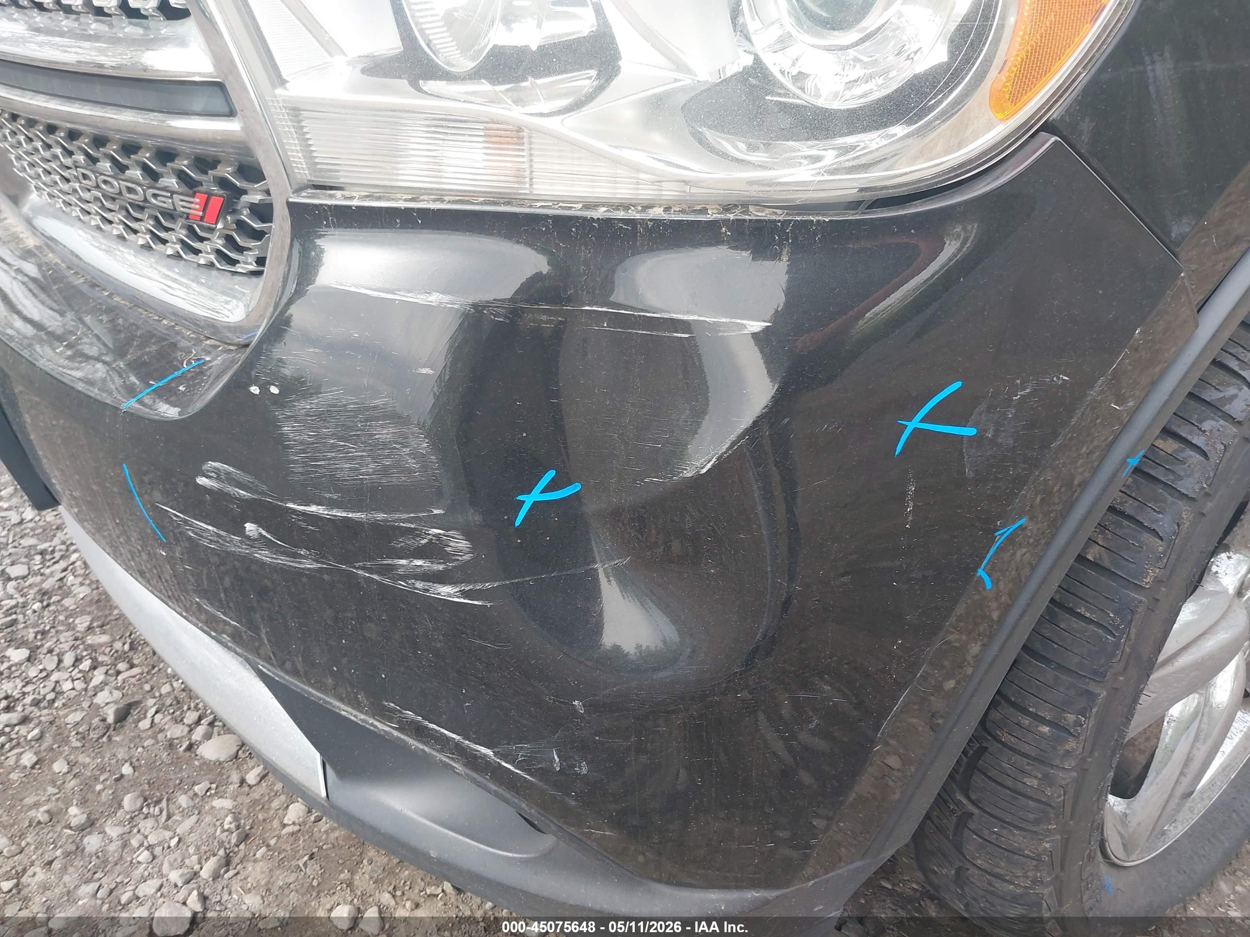 2013 Dodge Durango Citadel Black vin: 1C4SDJET8DC633002