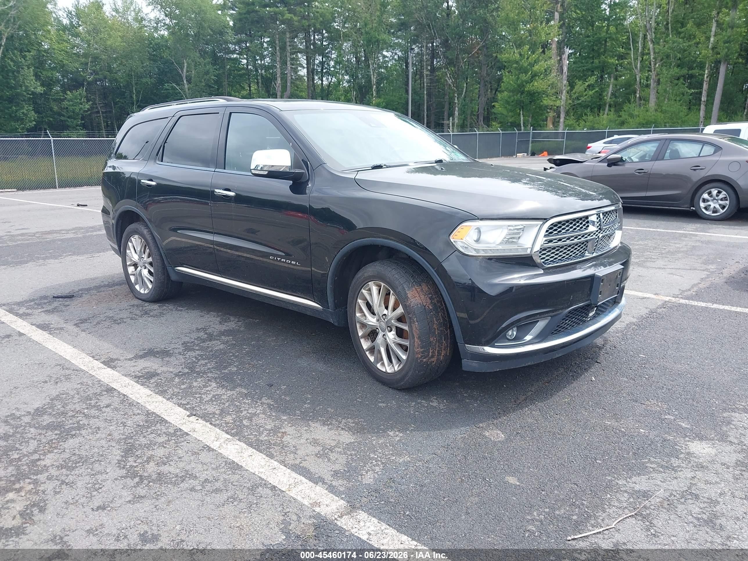2014 Dodge Durango Citadel Black vin: 1C4SDJET8EC378255