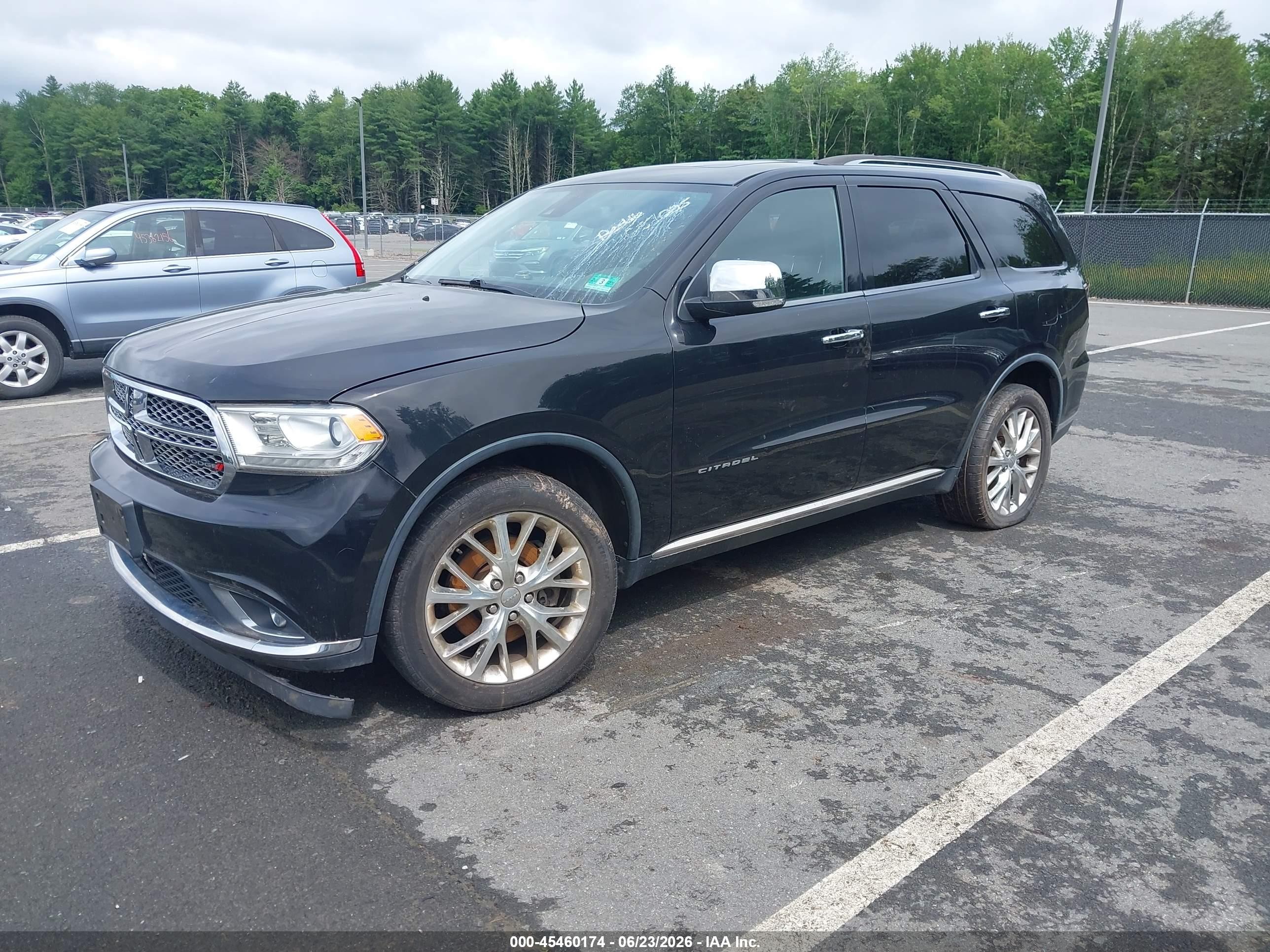 2014 Dodge Durango Citadel Black vin: 1C4SDJET8EC378255
