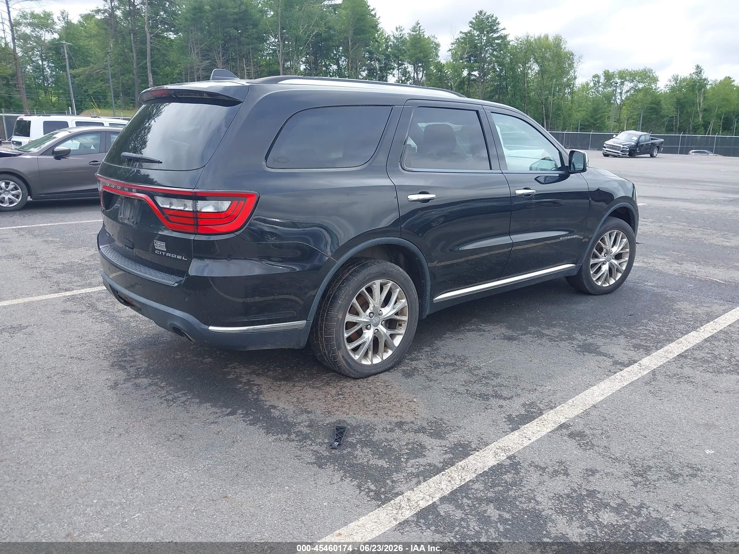 2014 Dodge Durango Citadel Black vin: 1C4SDJET8EC378255