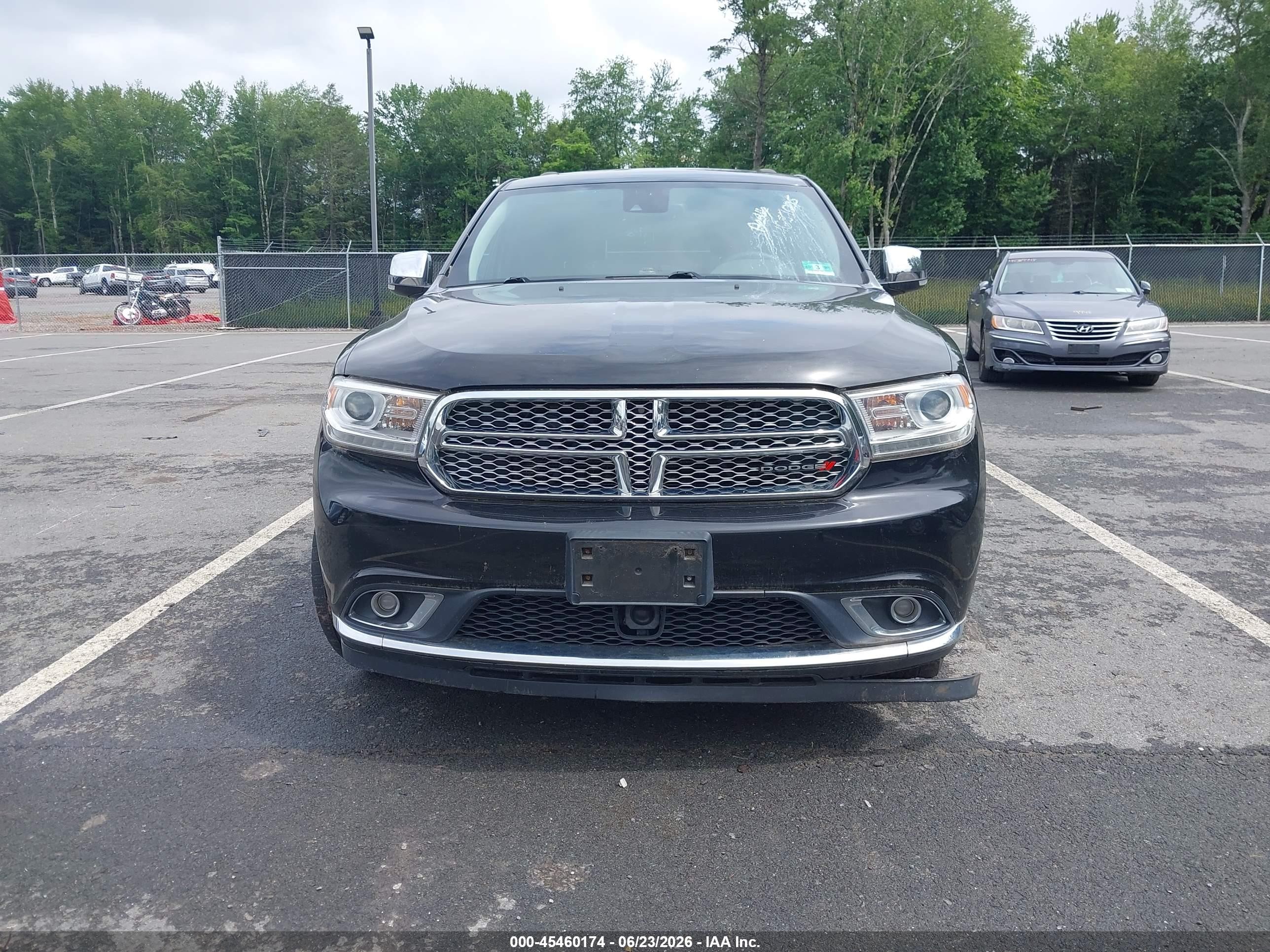 2014 Dodge Durango Citadel Black vin: 1C4SDJET8EC378255