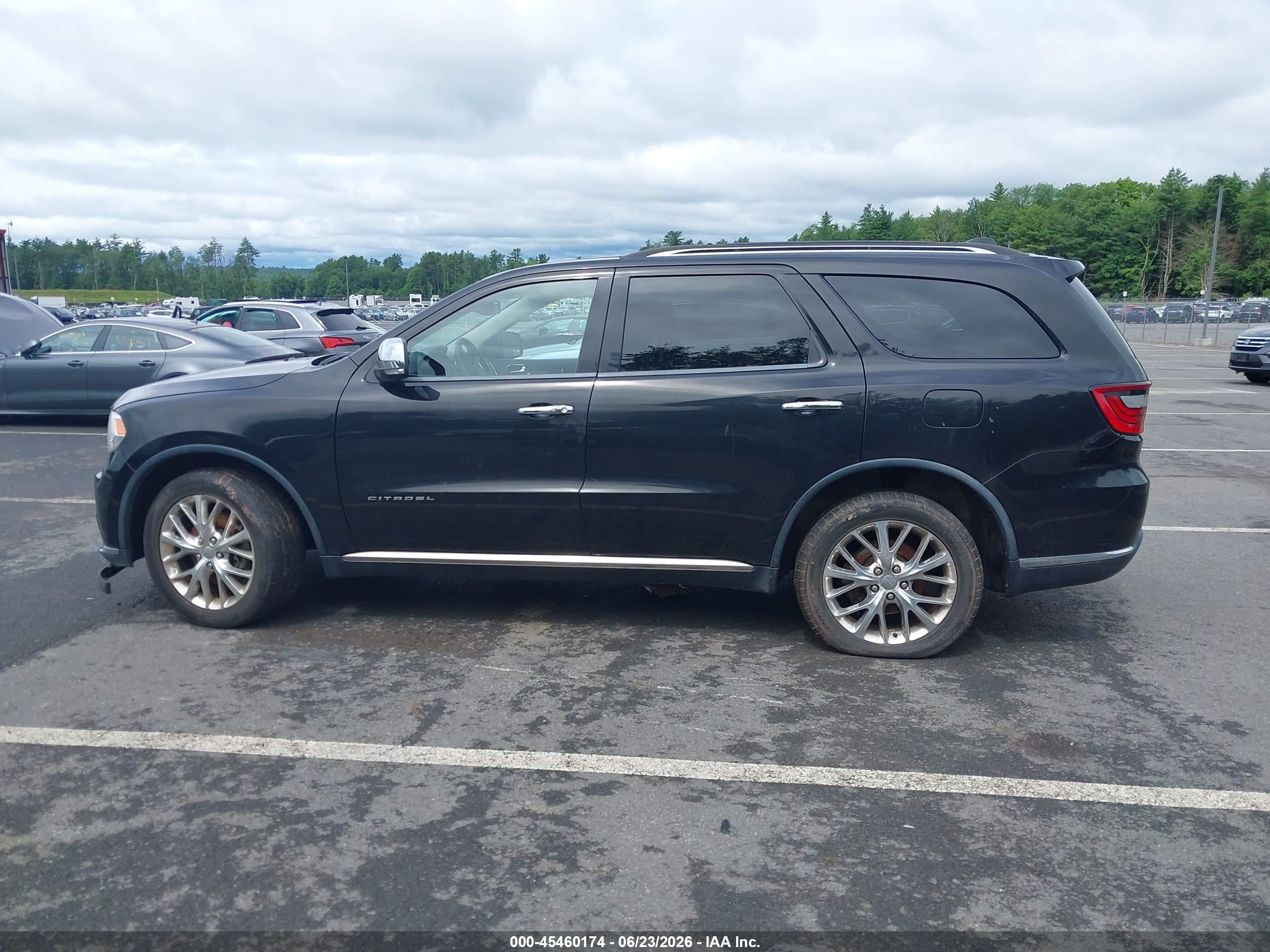 2014 Dodge Durango Citadel Black vin: 1C4SDJET8EC378255