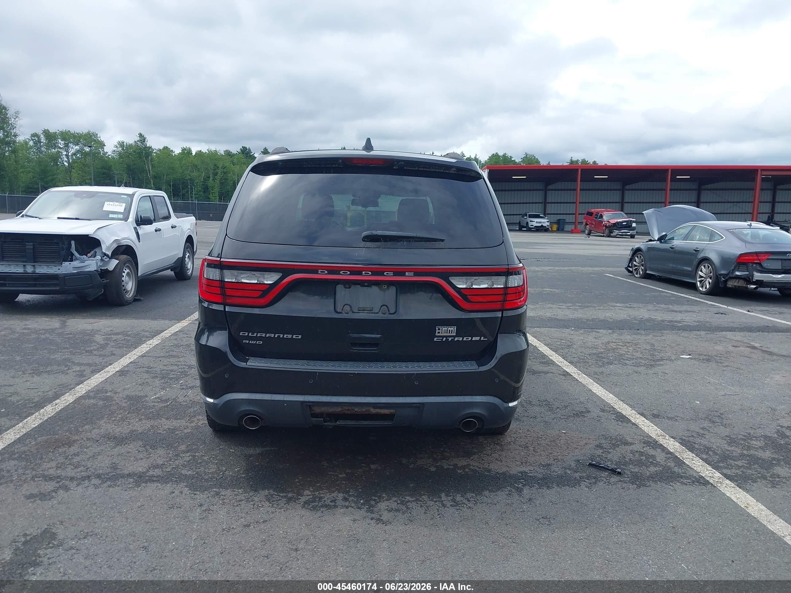 2014 Dodge Durango Citadel Black vin: 1C4SDJET8EC378255