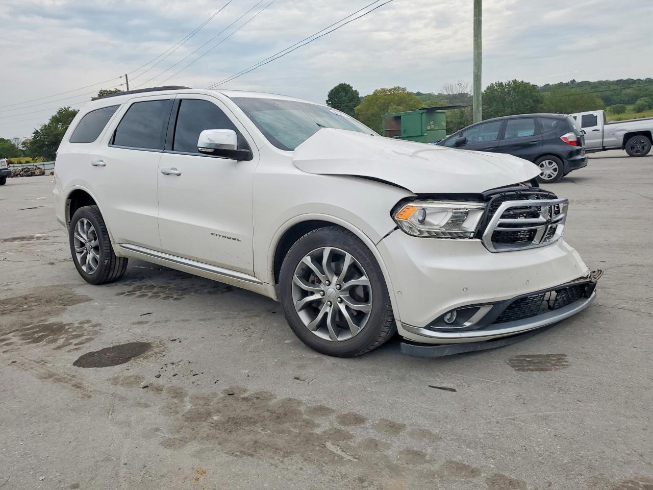 2018 Dodge Durango Citadel White vin: 1C4SDJET8JC134213