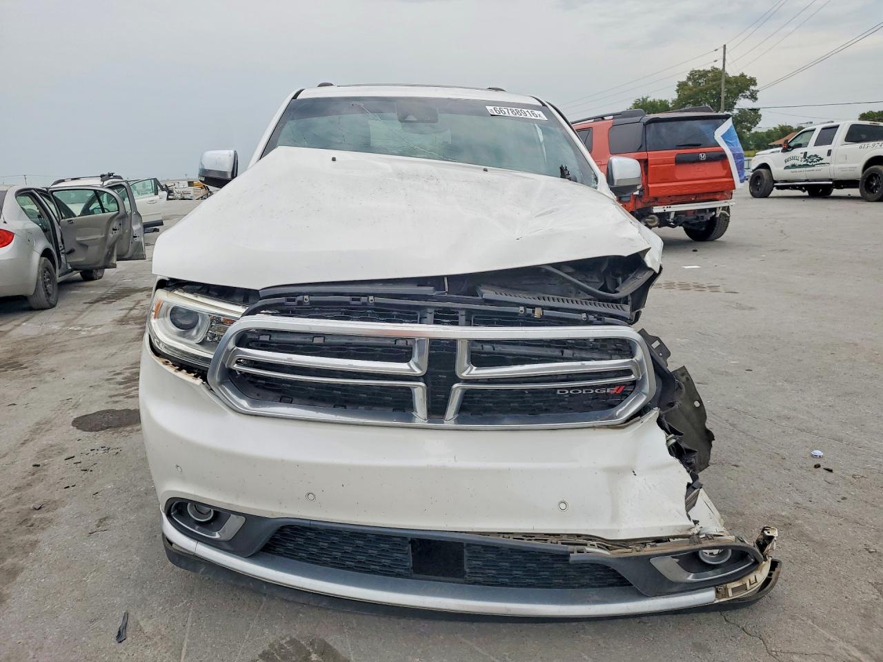 2018 Dodge Durango Citadel White vin: 1C4SDJET8JC134213