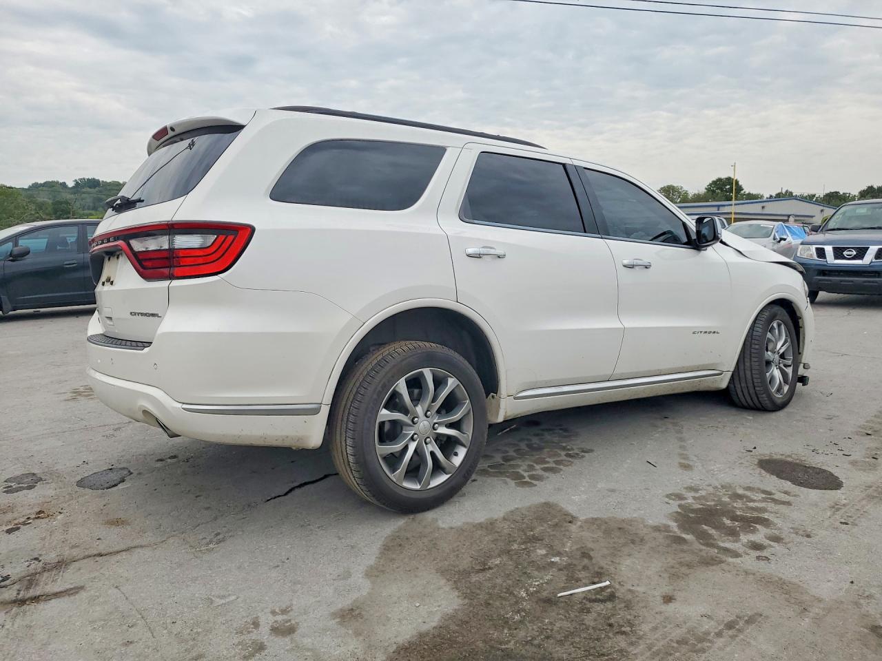 2018 Dodge Durango Citadel White vin: 1C4SDJET8JC134213