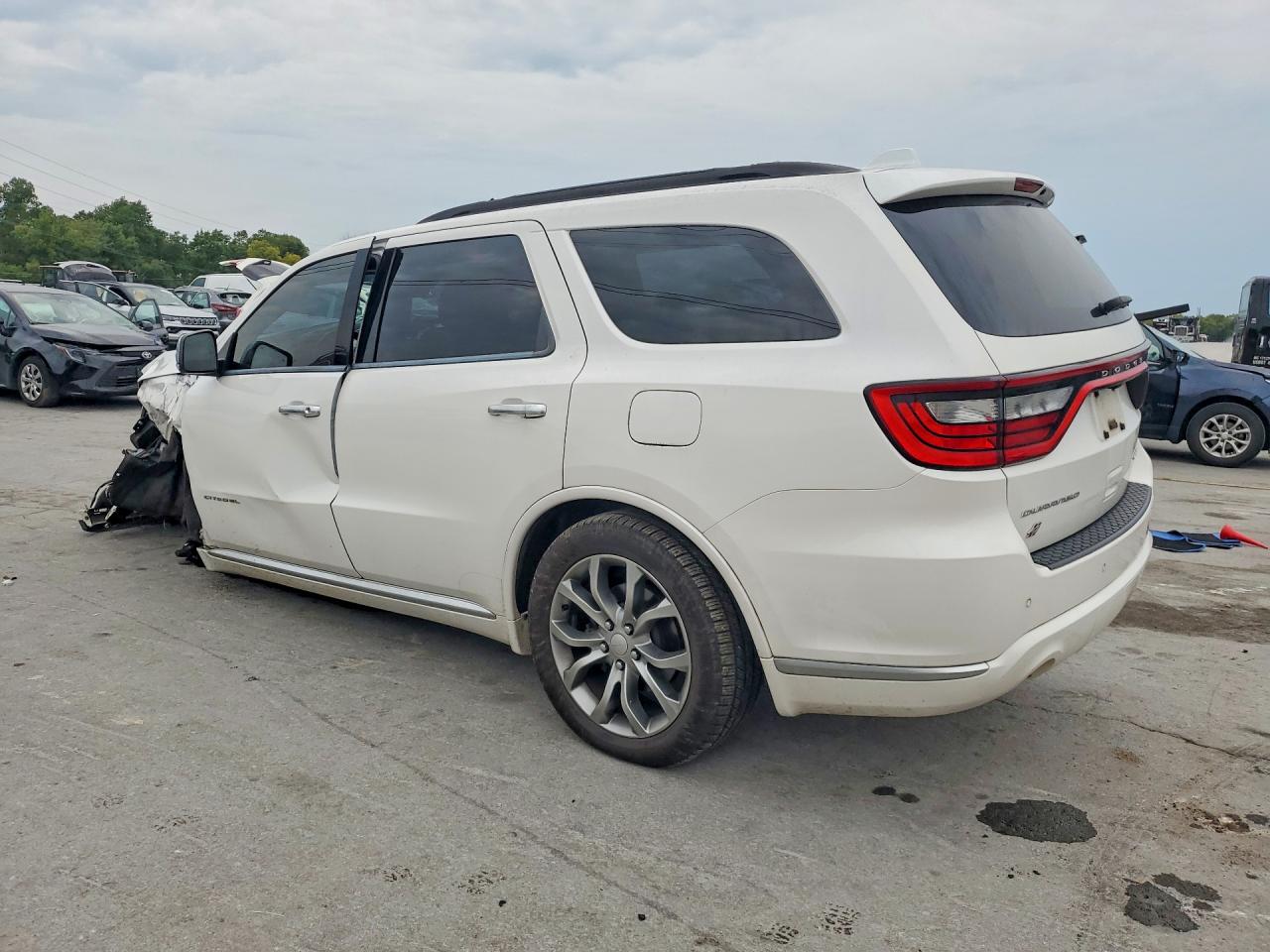 2018 Dodge Durango Citadel White vin: 1C4SDJET8JC134213