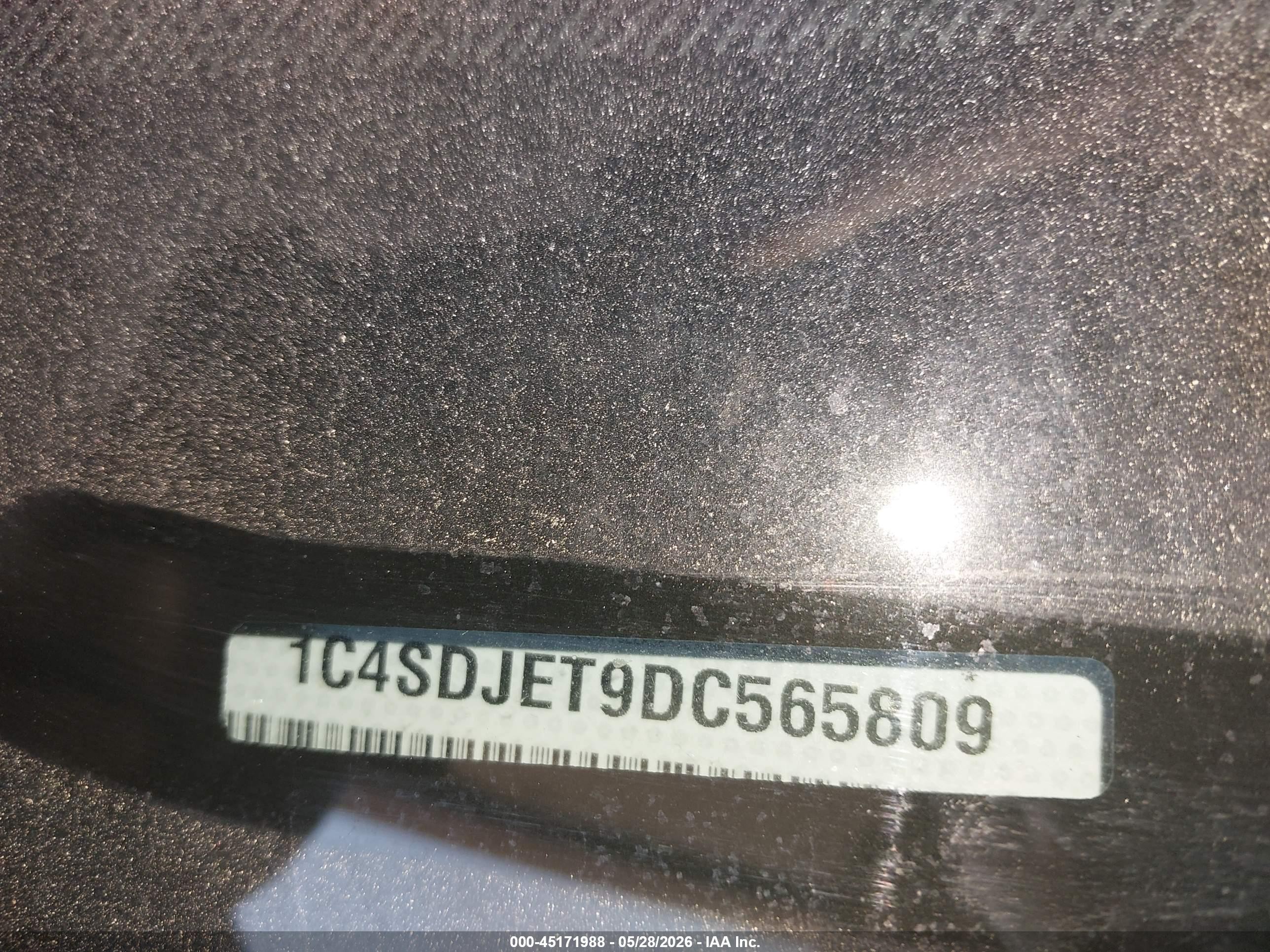 2013 Dodge Durango Citadel White vin: 1C4SDJET9DC565809