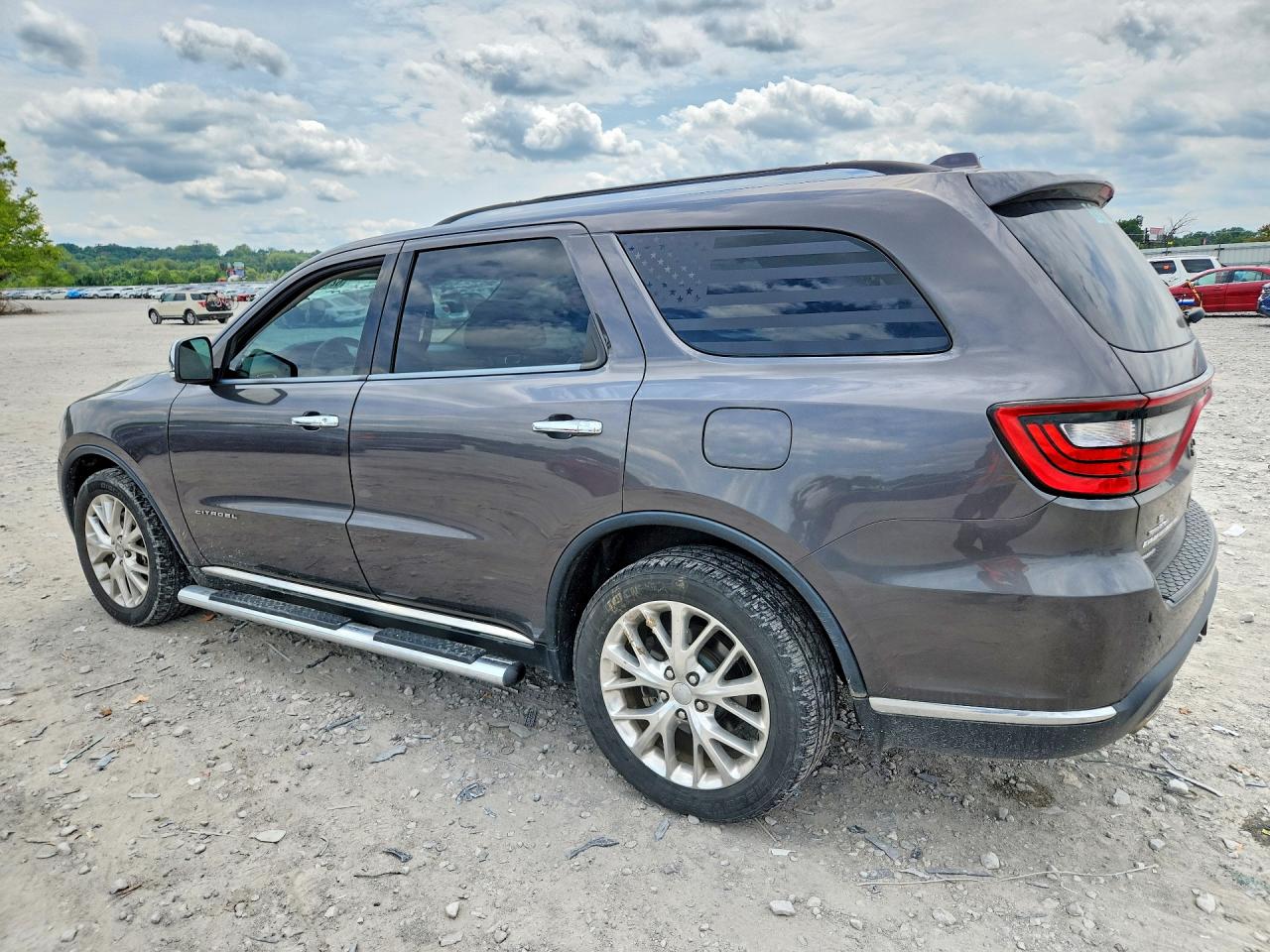 2014 Dodge Durango Citadel Gray vin: 1C4SDJET9EC281517