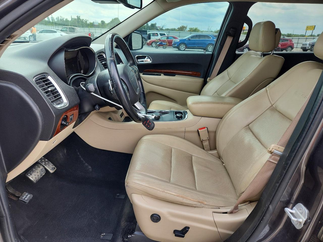 2014 Dodge Durango Citadel Gray vin: 1C4SDJET9EC281517