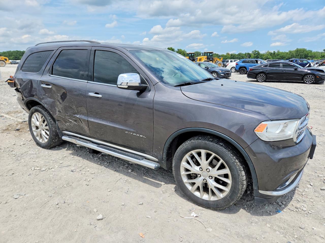 2014 Dodge Durango Citadel Gray vin: 1C4SDJET9EC281517